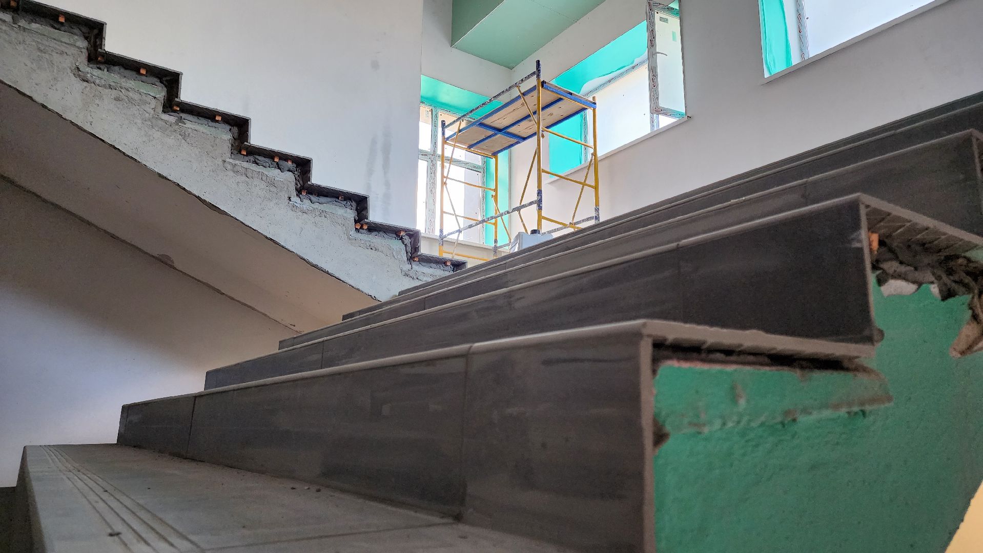 кашира, ожерелье, капитальный ремонт школы, школа 10, фасадные работы,