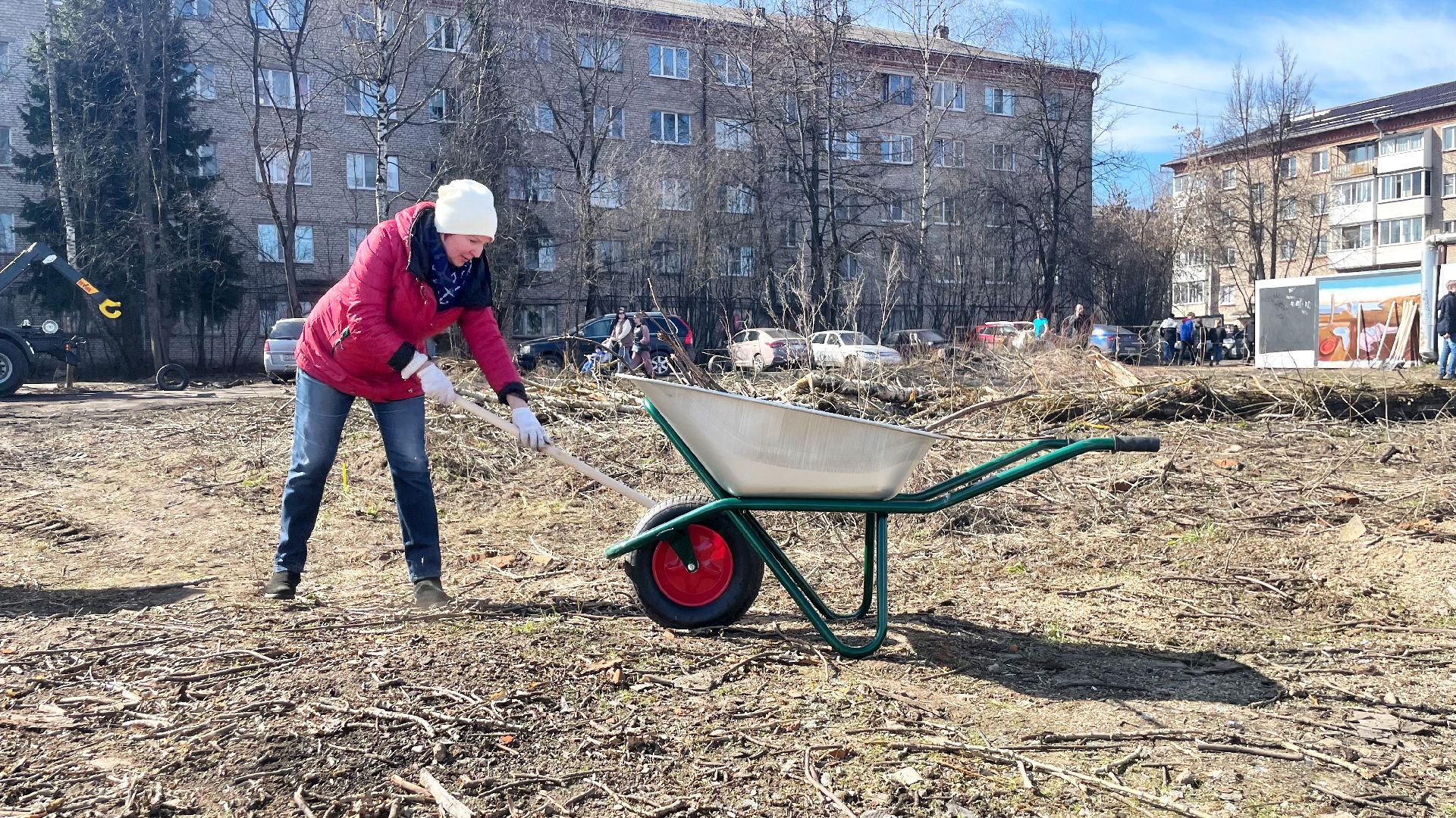 Сергиев Посад, Сергиево-Посадский городской округ, Субботник, Депутаты, Жители, Благоустройство