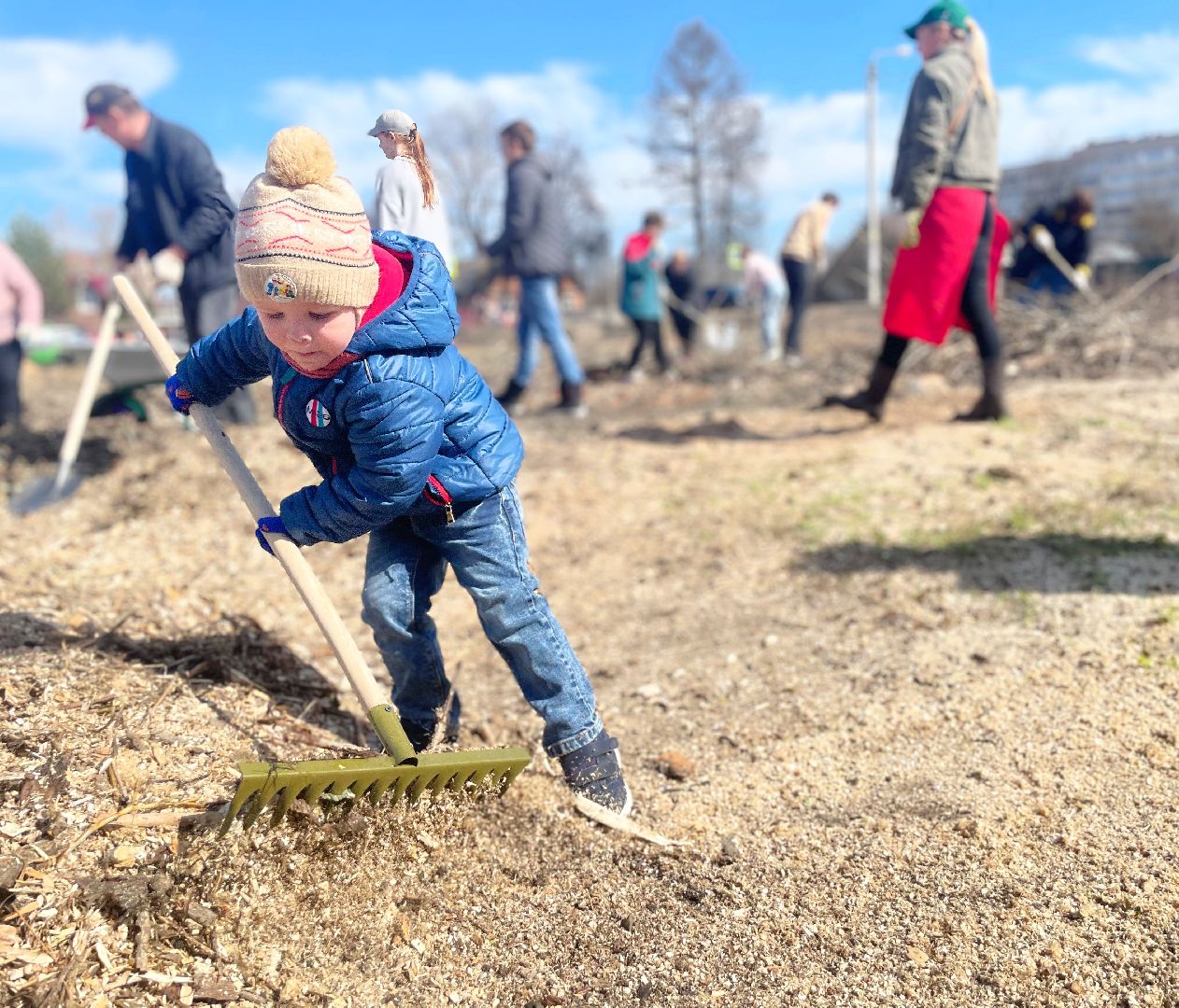 Сергиев Посад, Сергиево-Посадский городской округ, Субботник, Депутаты, Жители, Благоустройство