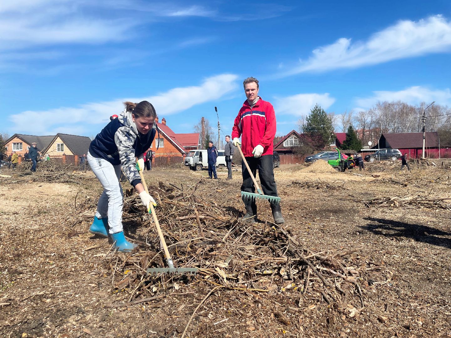 Сергиев Посад, Сергиево-Посадский городской округ, Субботник, Депутаты, Жители, Благоустройство