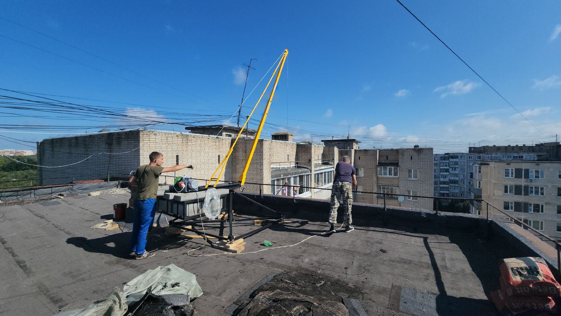 серпухов, улица луначарского, добрый дом, ремонт кровли, управляющая компания,