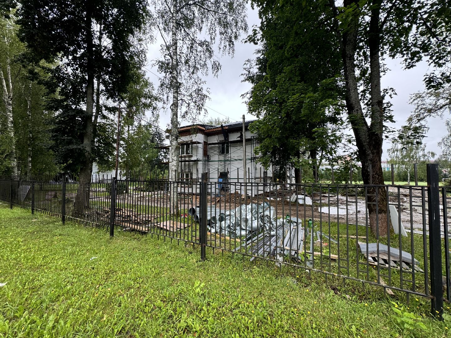 шаховская, строителтство, школа, ремонт школы,