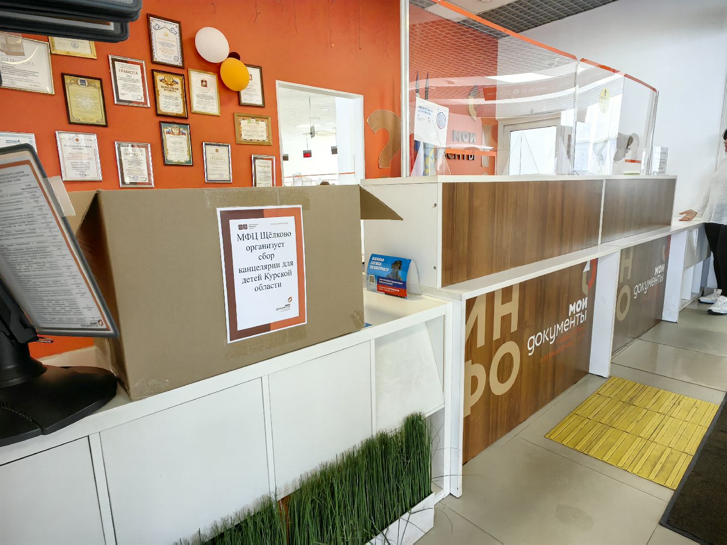 мфц, кантовары, благотворительная акция, курск, портфель,