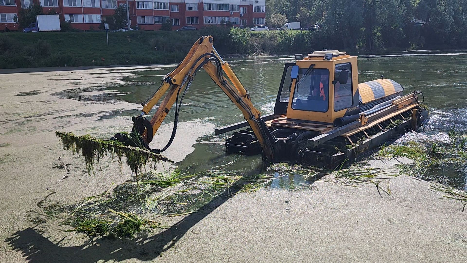 одинцово, юдино, 100 прудов и озер, очистка водоема, экология,
