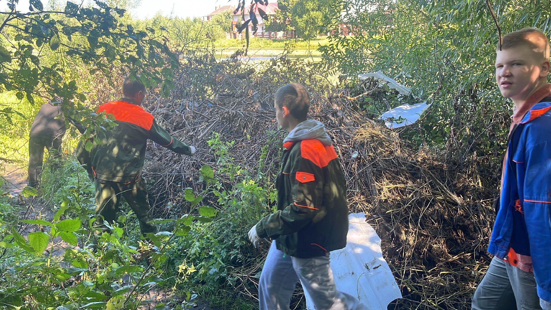 эко, эколагерь, волонтеры,