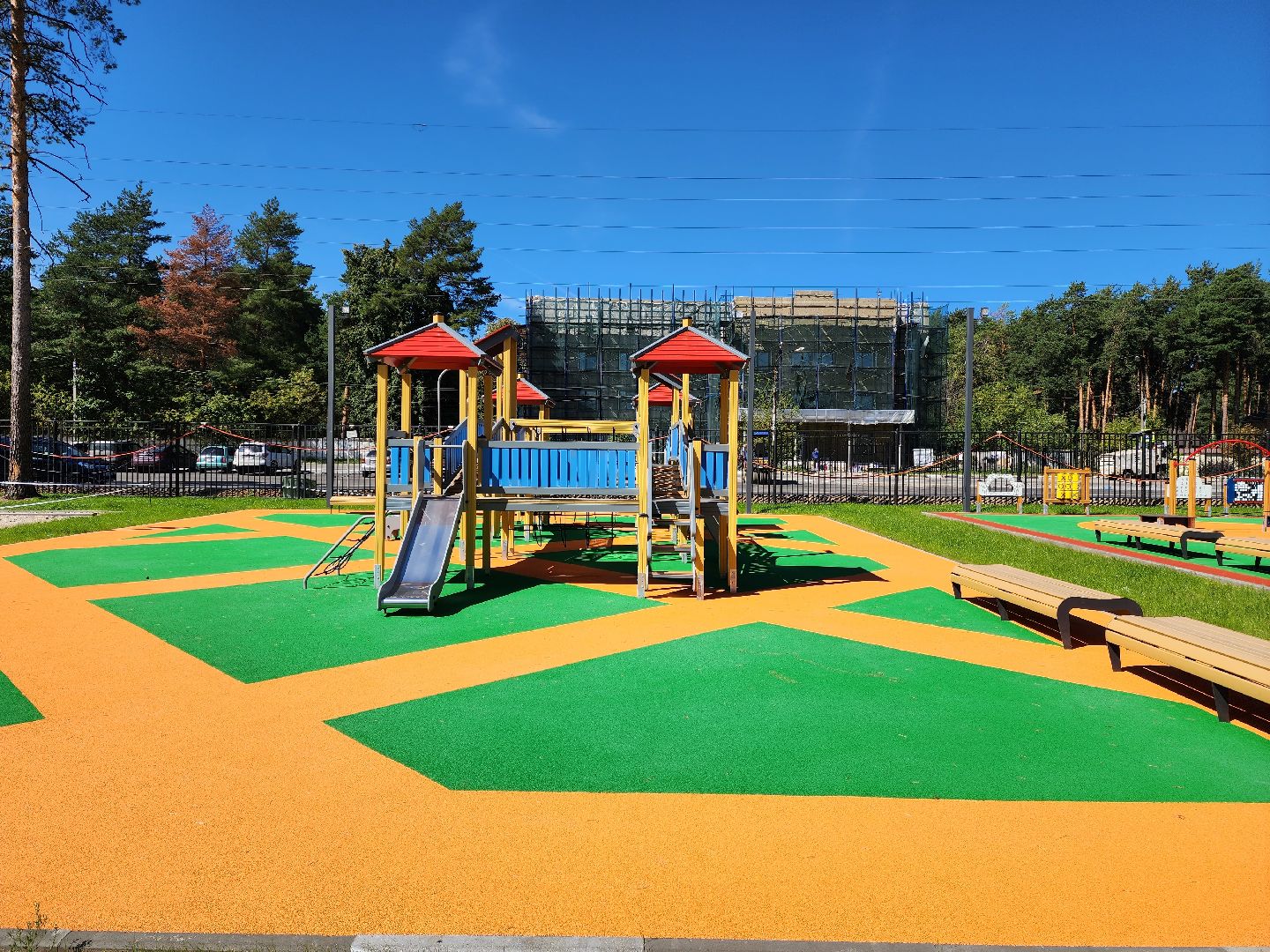 раменское, строительство, школа на 550 мест на улице Высоковольтной,