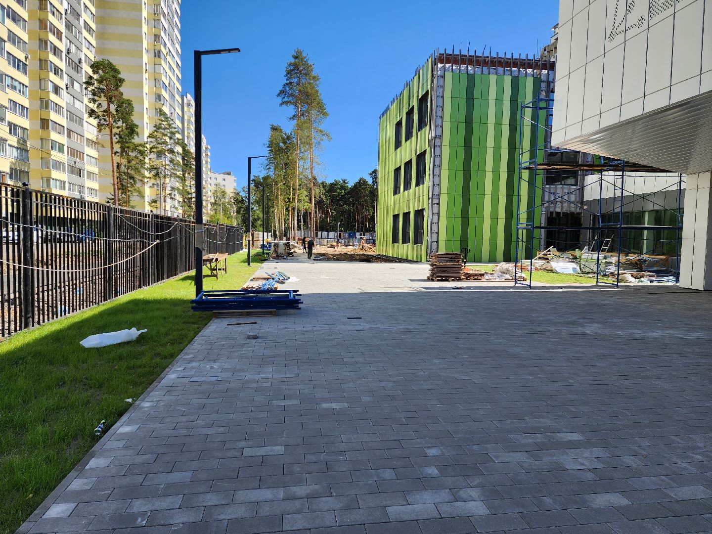 раменское, строительство, школа на 550 мест на улице Высоковольтной,