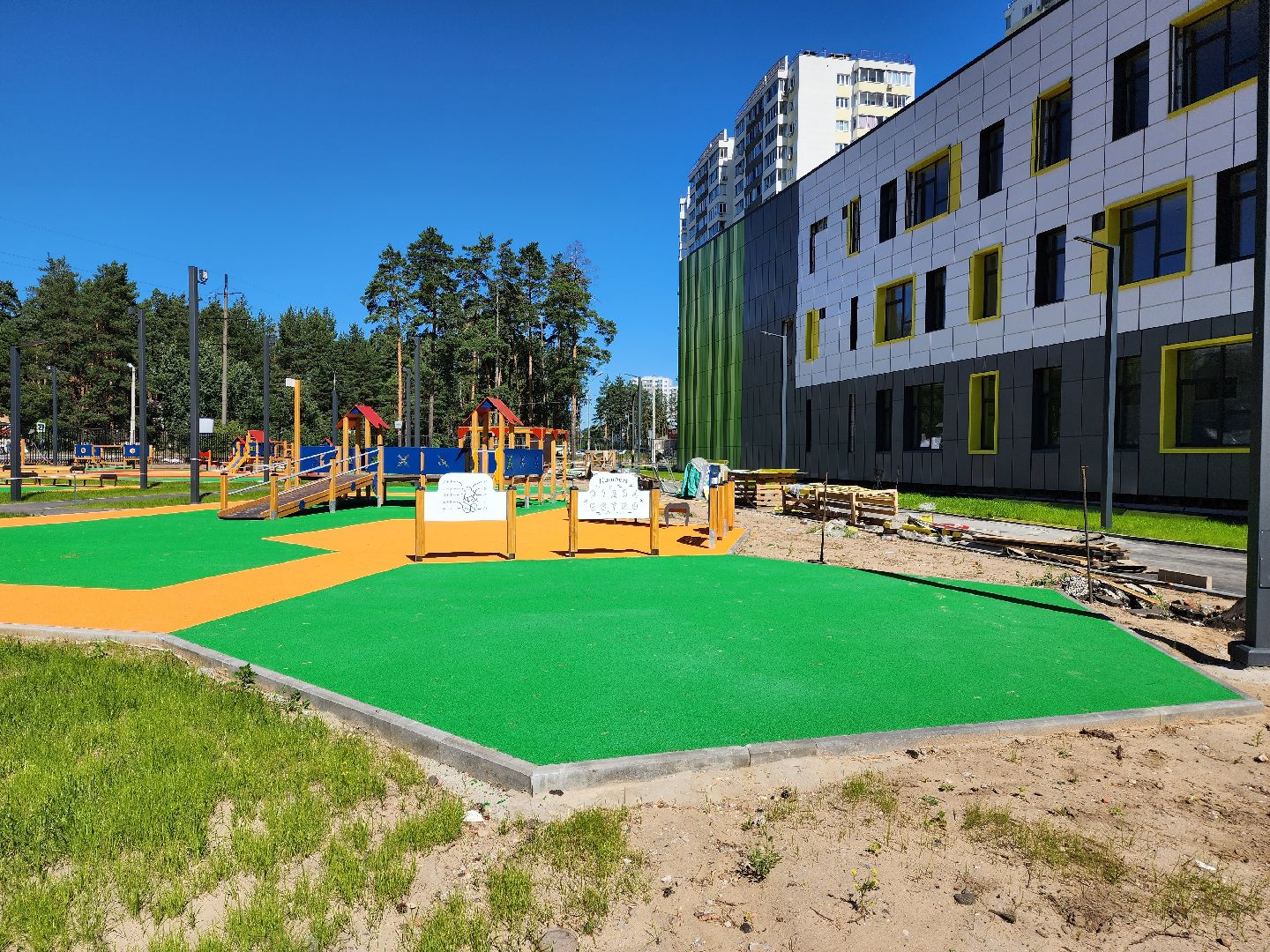 раменское, строительство, школа на 550 мест на улице Высоковольтной,