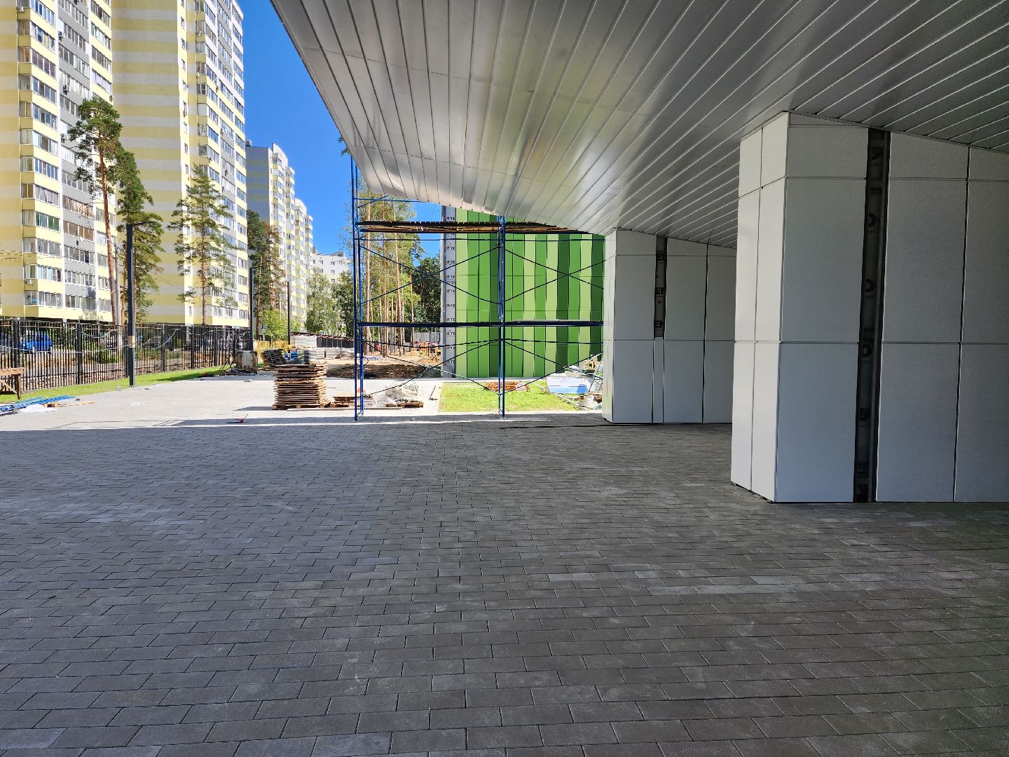 раменское, строительство, школа на 550 мест на улице Высоковольтной,