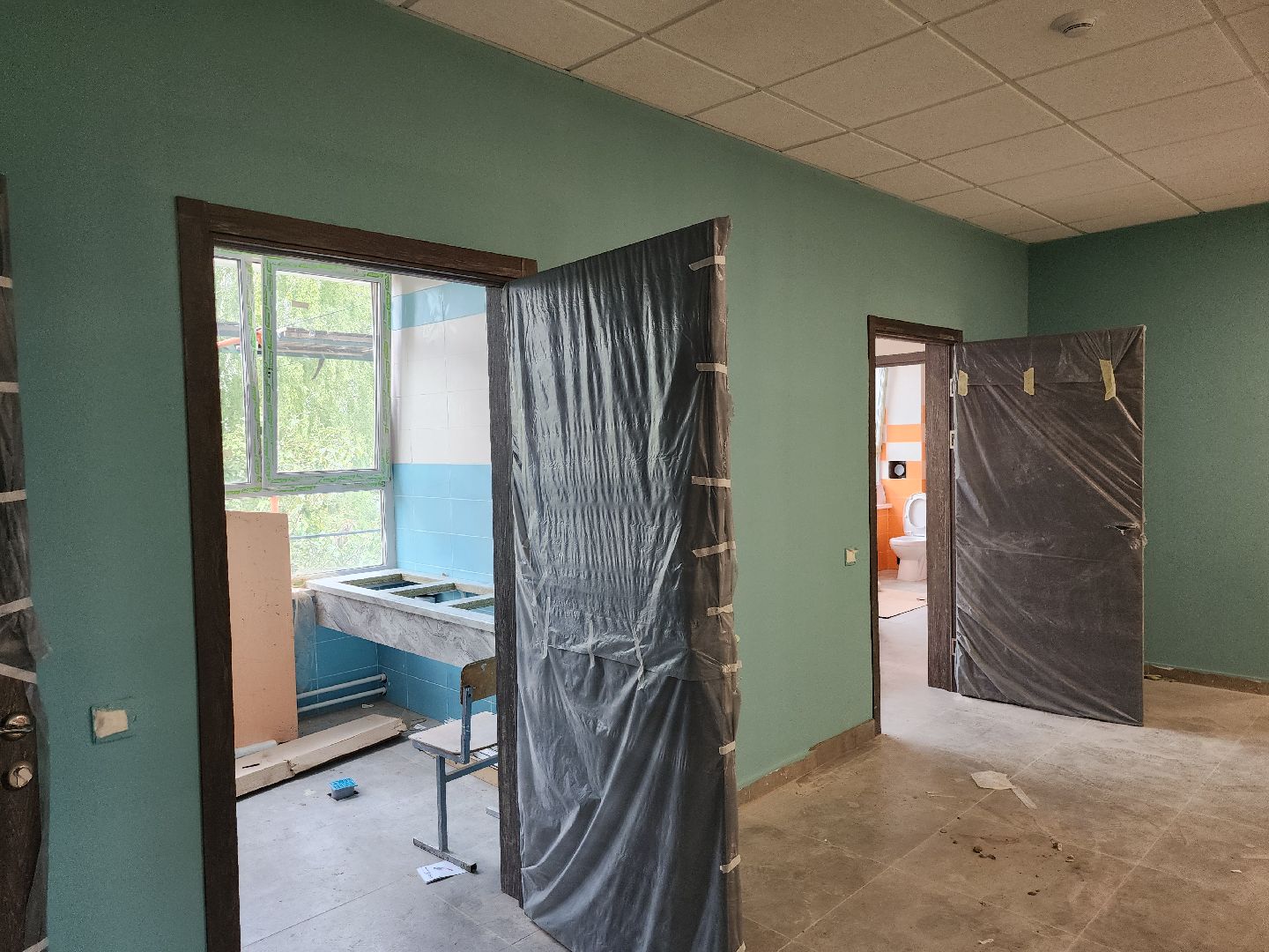 серпухов, подмосковье, капремонт школы,