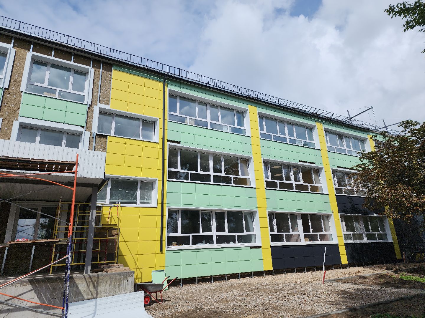 серпухов, подмосковье, капремонт школы,