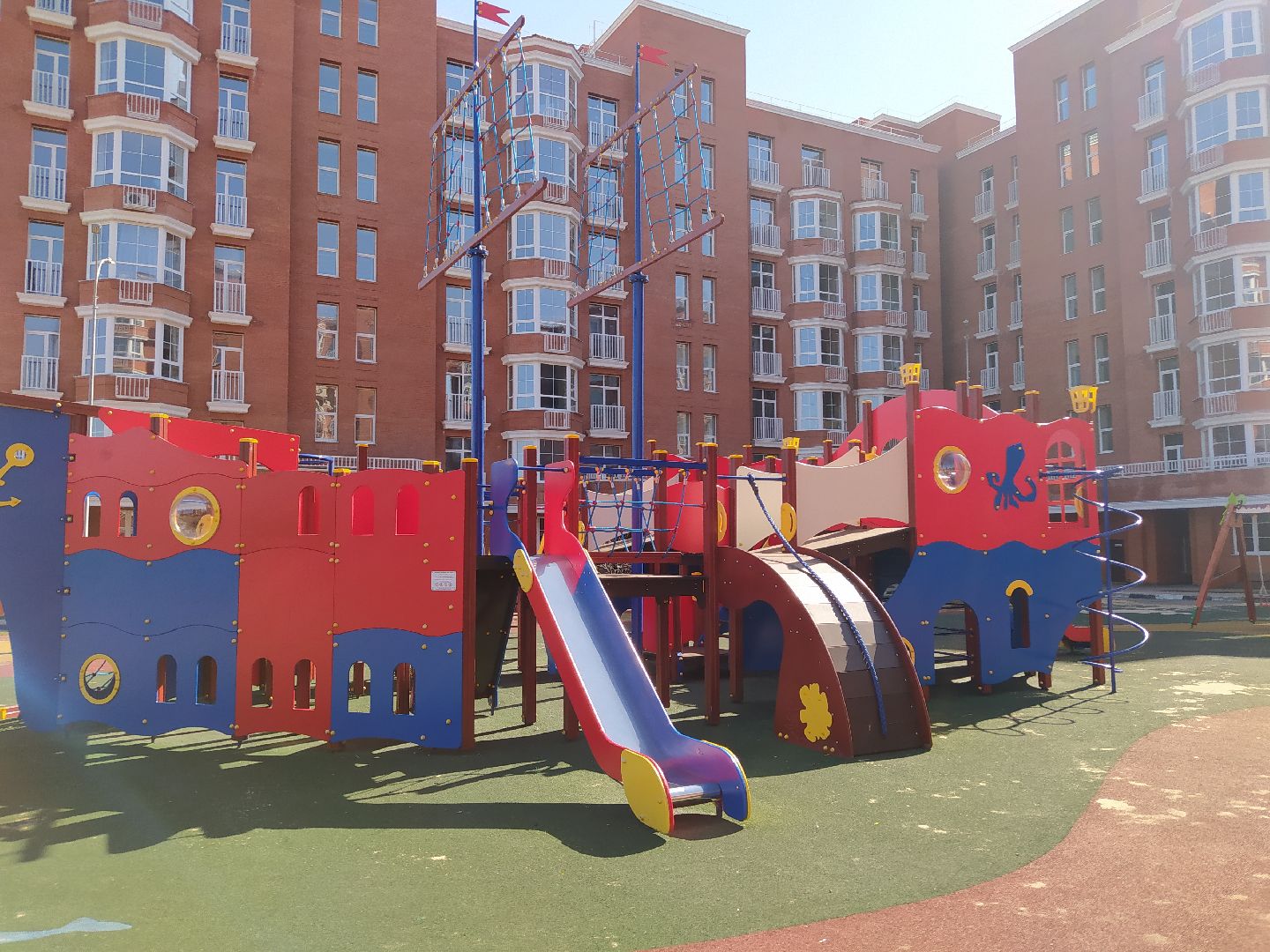 Благоустройство, детская площадка, Щёлково