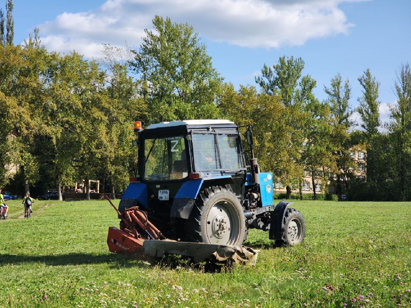 пущино, благоустройство, покос травы,