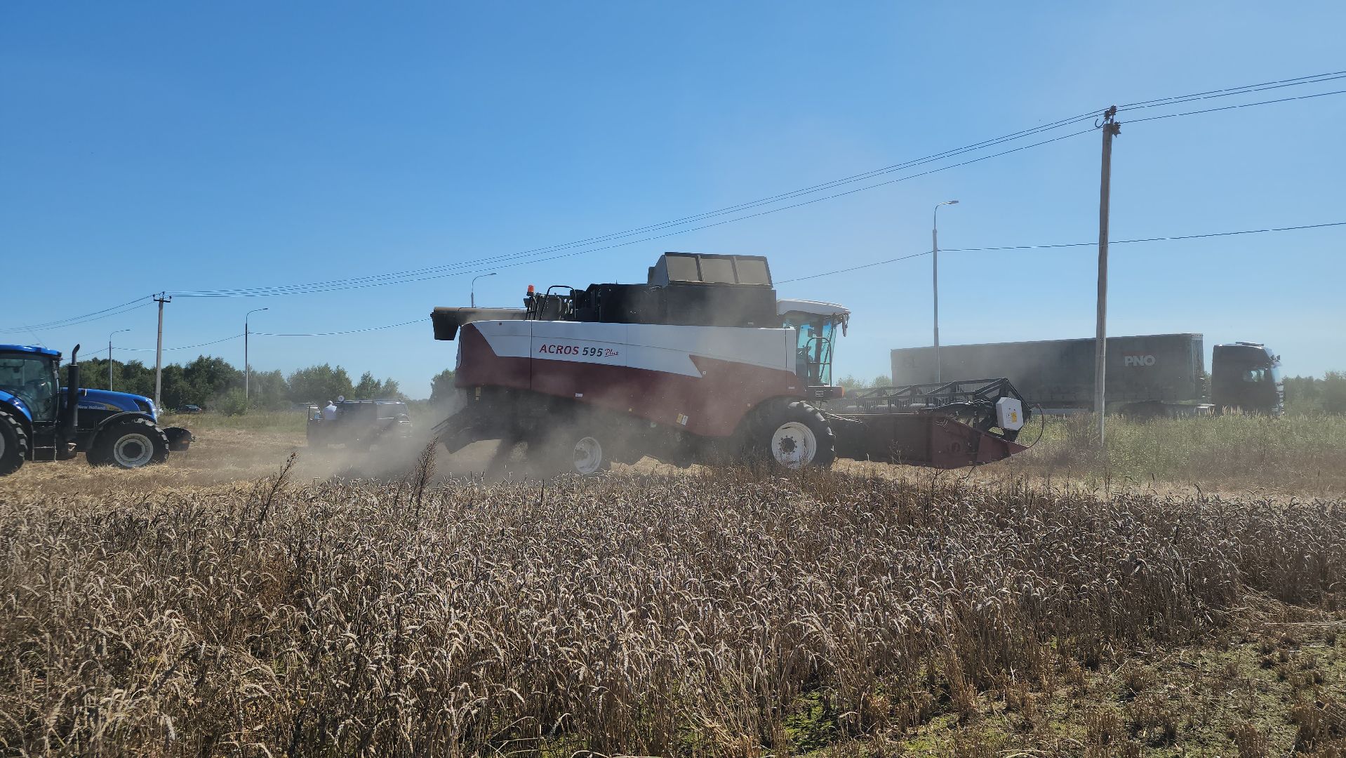 сельское хозяйство, уборка урожая, сельскохозяйственные культуры, Обухово, Богородский городской округ,