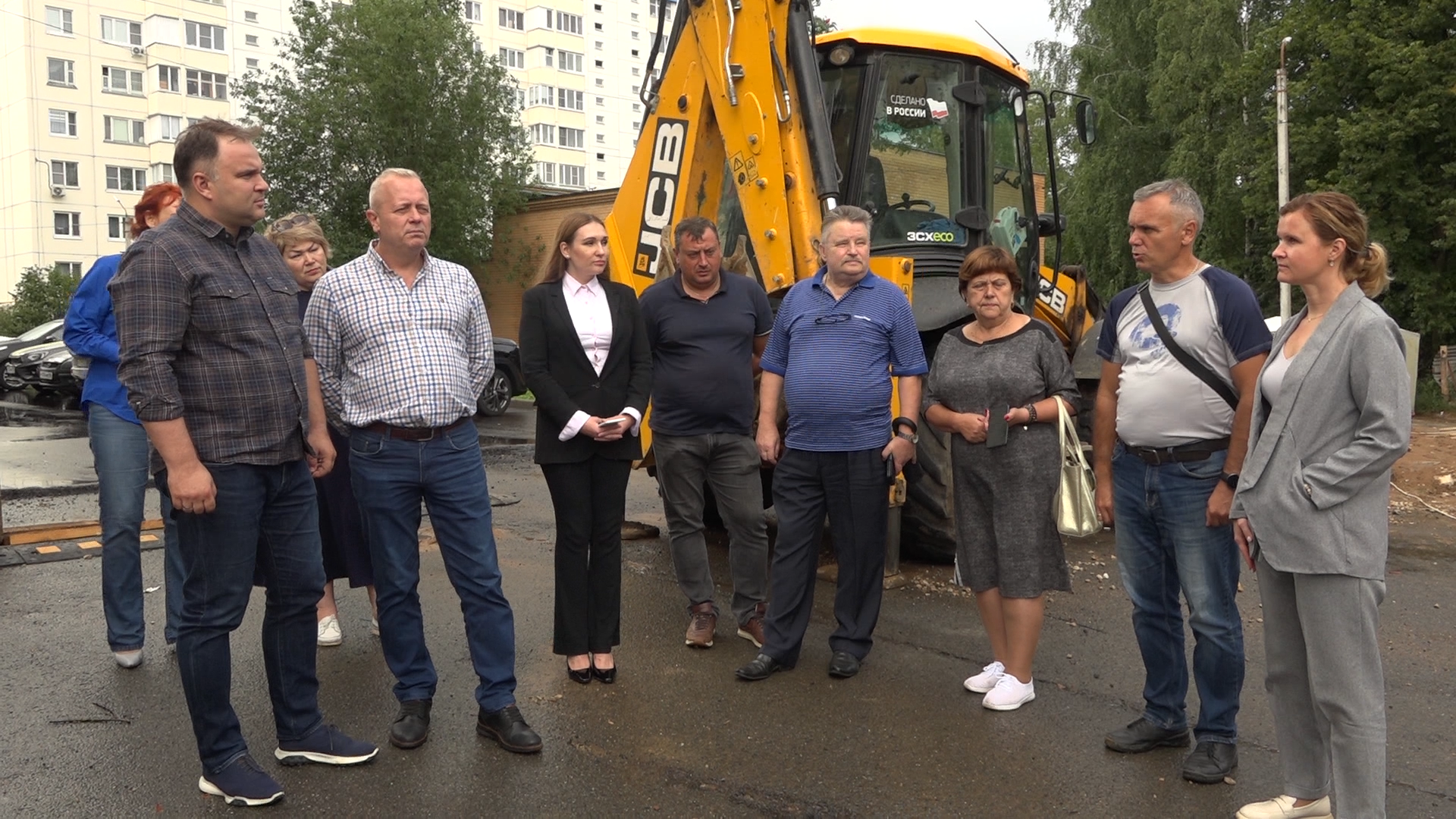 комплексное благоустройство двора, Власиха благоустройство, ул Маршала Жукова Власиха, замена сетей теплоснабжения, Власиха капремонт сетей,