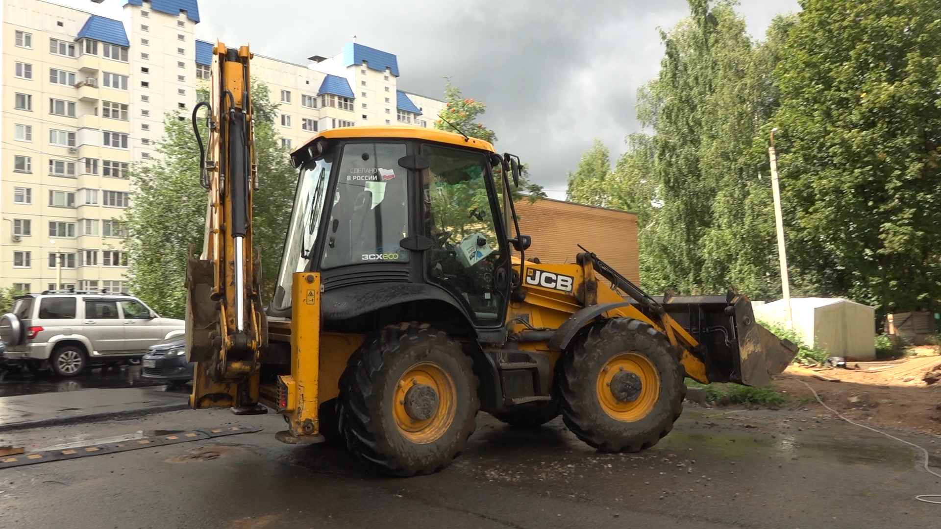 комплексное благоустройство двора, Власиха благоустройство, ул Маршала Жукова Власиха, замена сетей теплоснабжения, Власиха капремонт сетей,