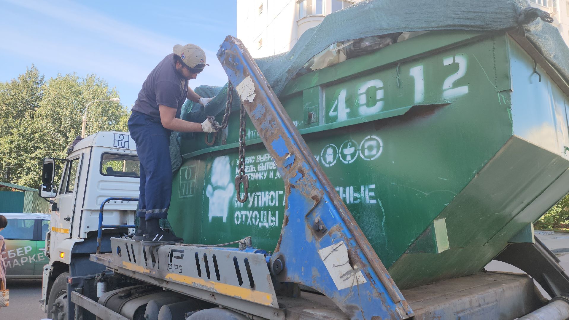 долгопрудный, кго, тко, контейнер для мусора,