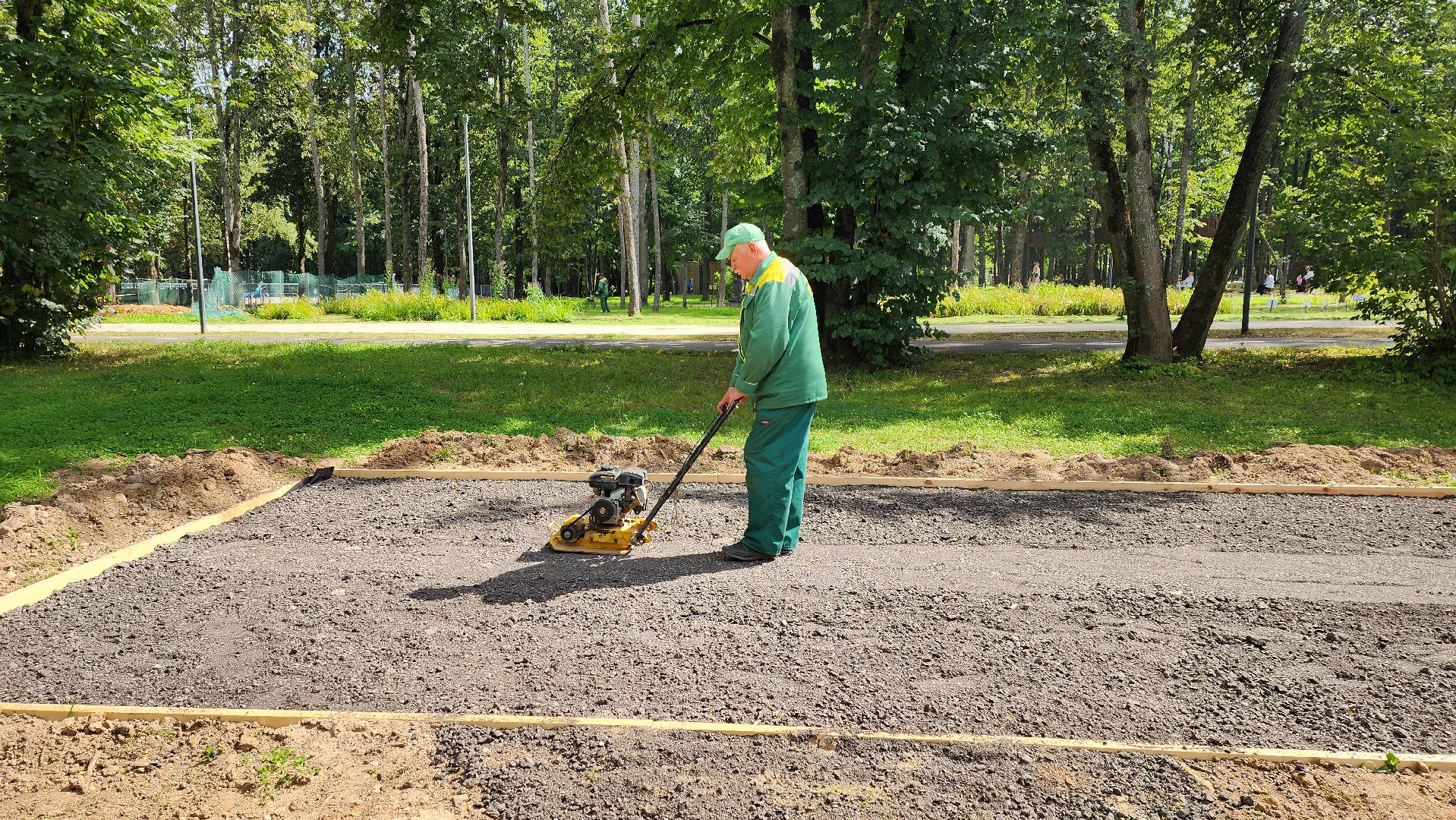 Солнечногорск, парки солнечногорска, петанк, активное долголетие,