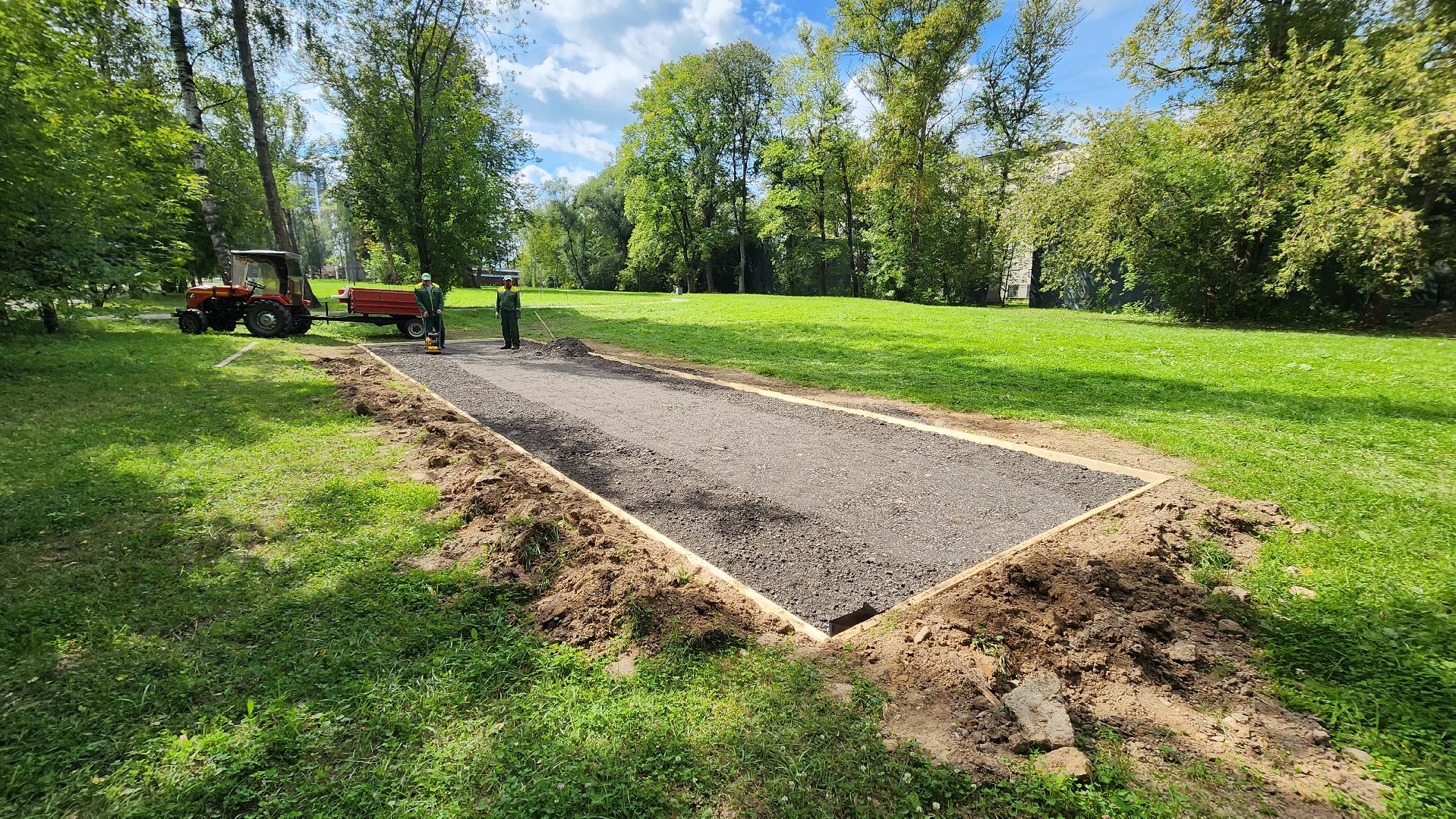 Солнечногорск, парки солнечногорска, петанк, активное долголетие,