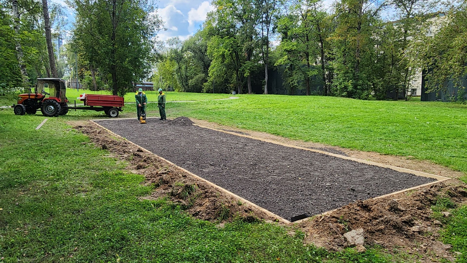 Солнечногорск, парки солнечногорска, петанк, активное долголетие,