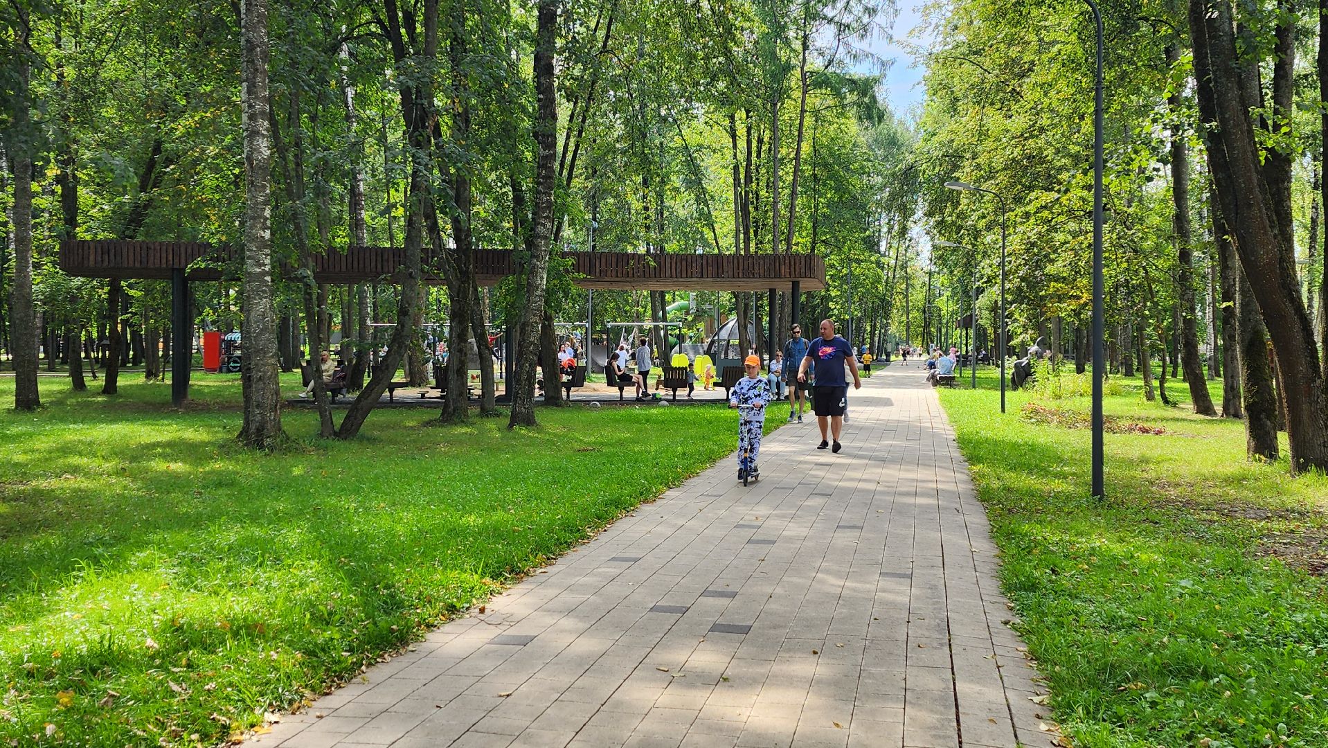 Солнечногорск, парки солнечногорска, петанк, активное долголетие,