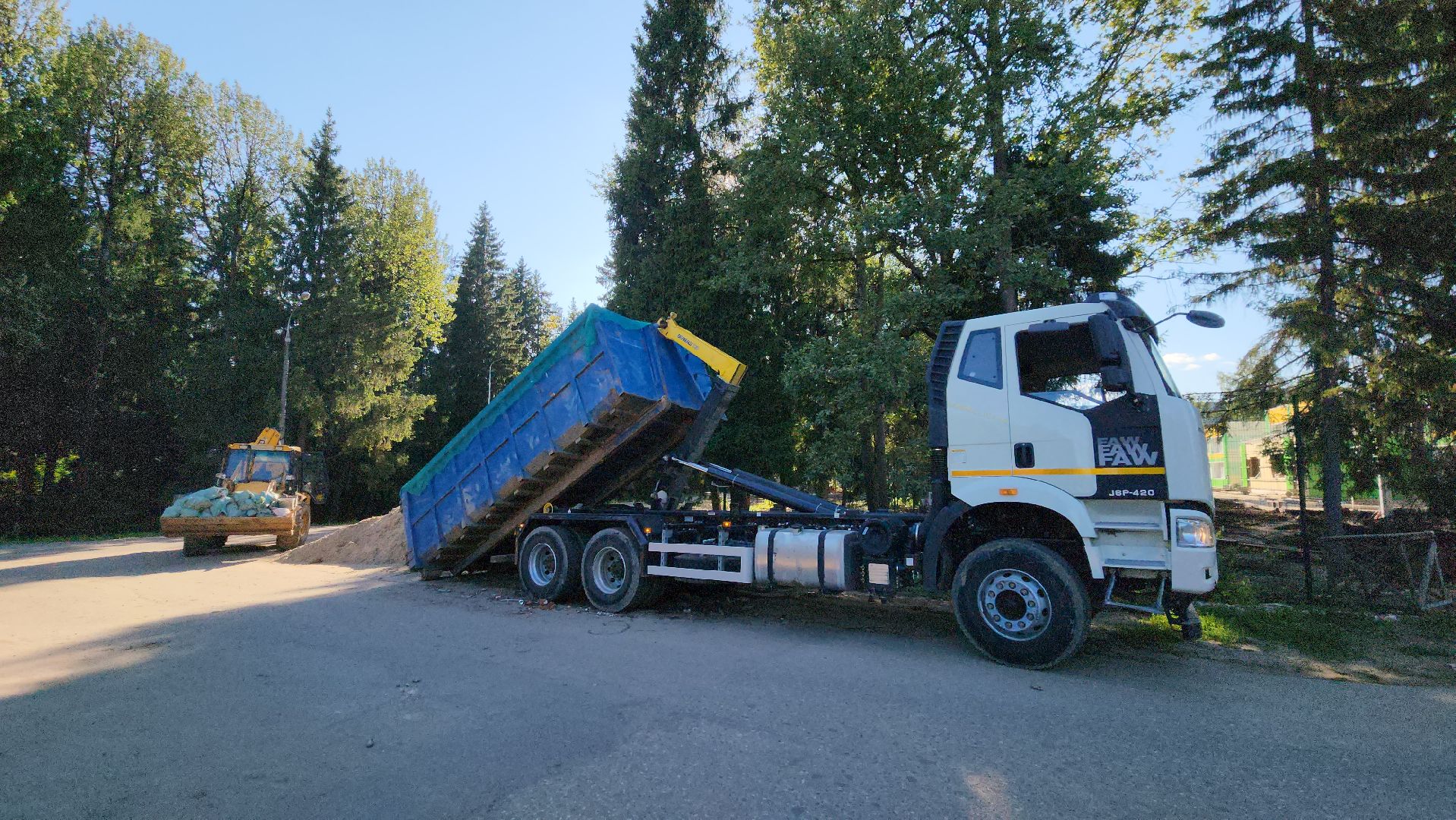 строительный мусор, сергиев посад, жкх,
