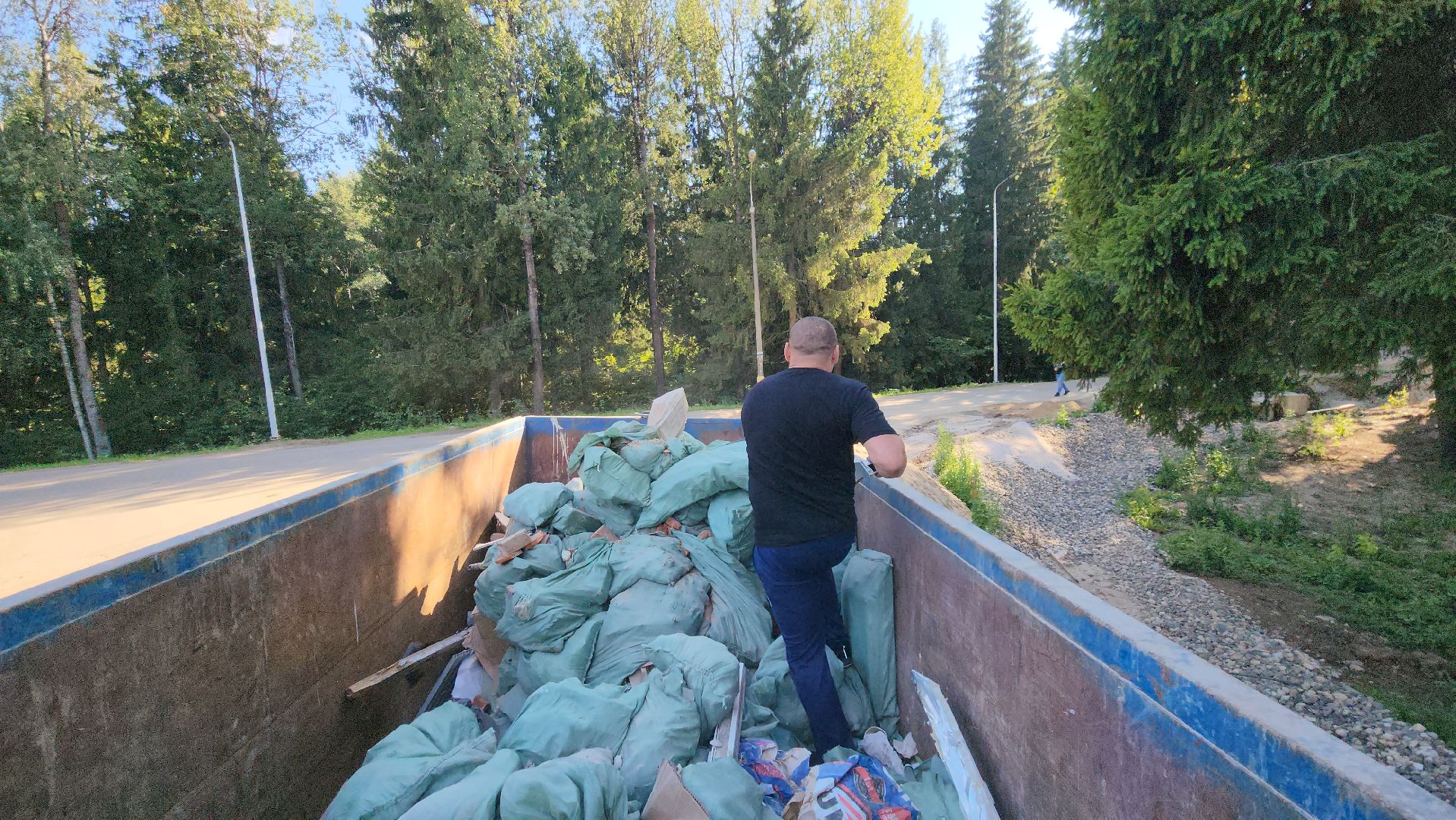 строительный мусор, сергиев посад, жкх,