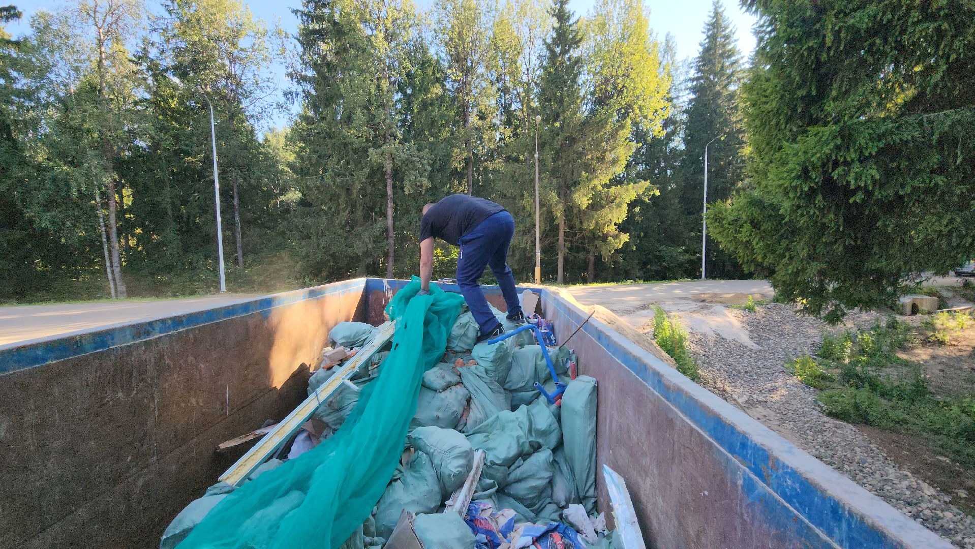 строительный мусор, сергиев посад, жкх,