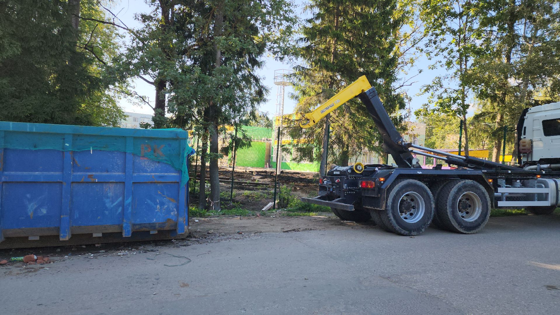 строительный мусор, сергиев посад, жкх,