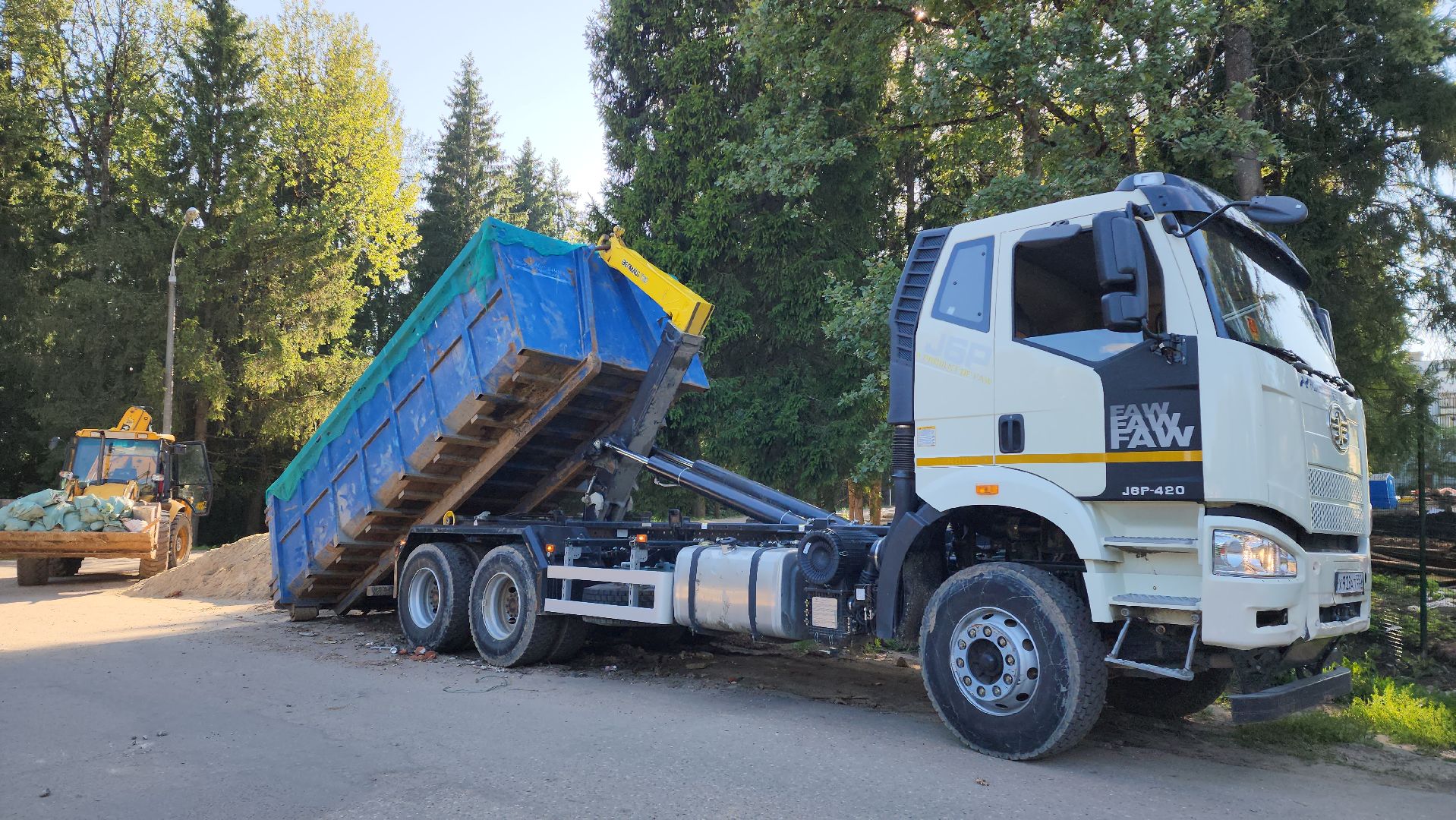 строительный мусор, сергиев посад, жкх,