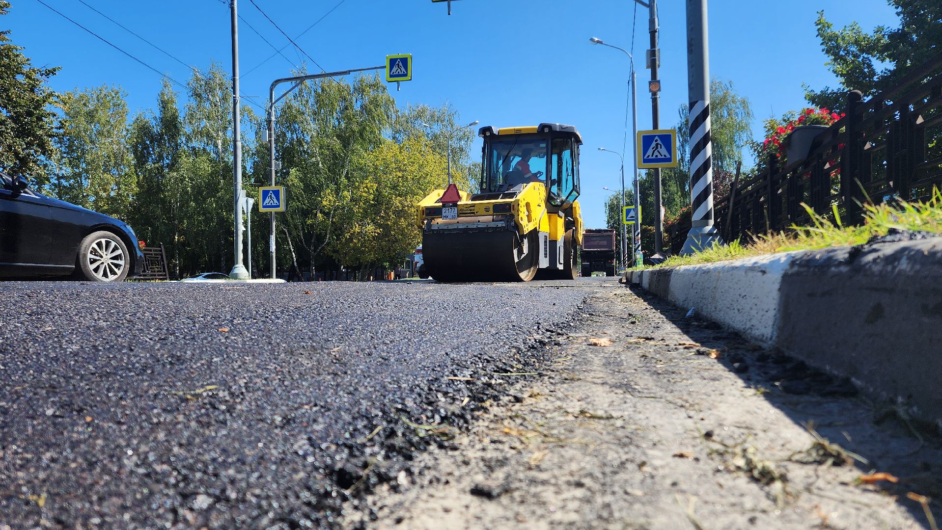 Дороги, Ремонт дороги, лежачие полицейские,Подмосковье, Домодедово,
