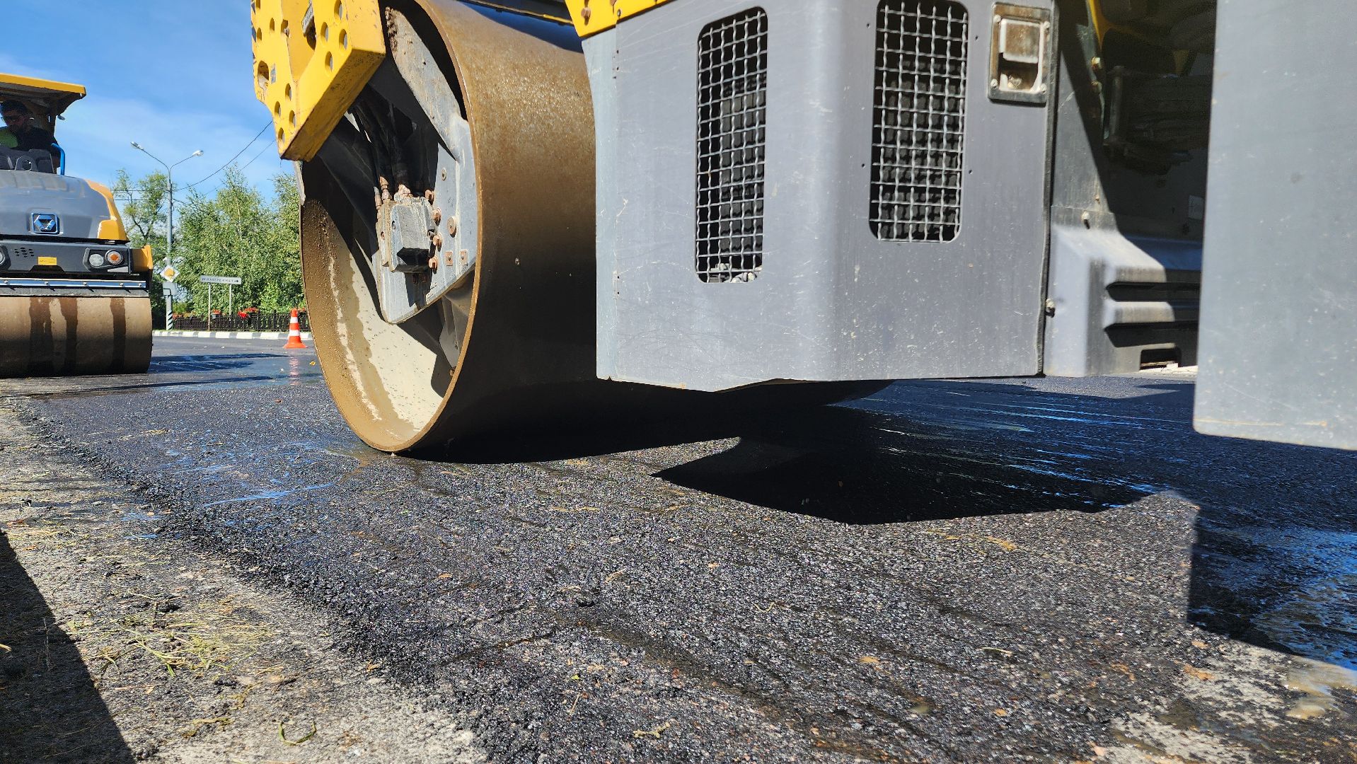 Дороги, Ремонт дороги, лежачие полицейские,Подмосковье, Домодедово,