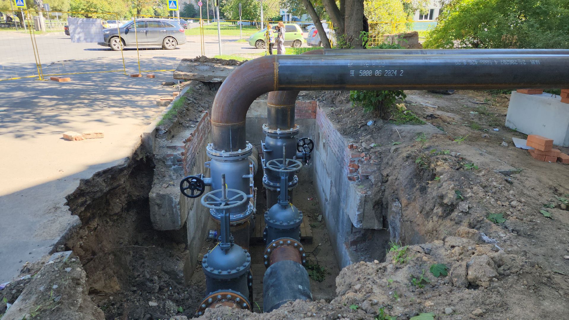 ивантеевка, теплосети, ремонт тепловых сетей, жкх, трубы,