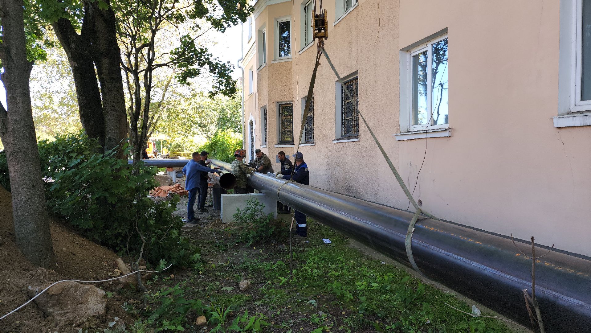 ивантеевка, теплосети, ремонт тепловых сетей, жкх, трубы,