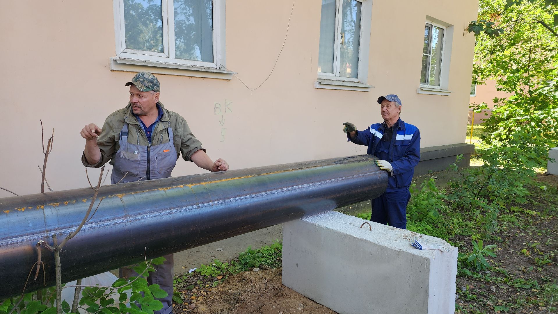 ивантеевка, теплосети, ремонт тепловых сетей, жкх, трубы,