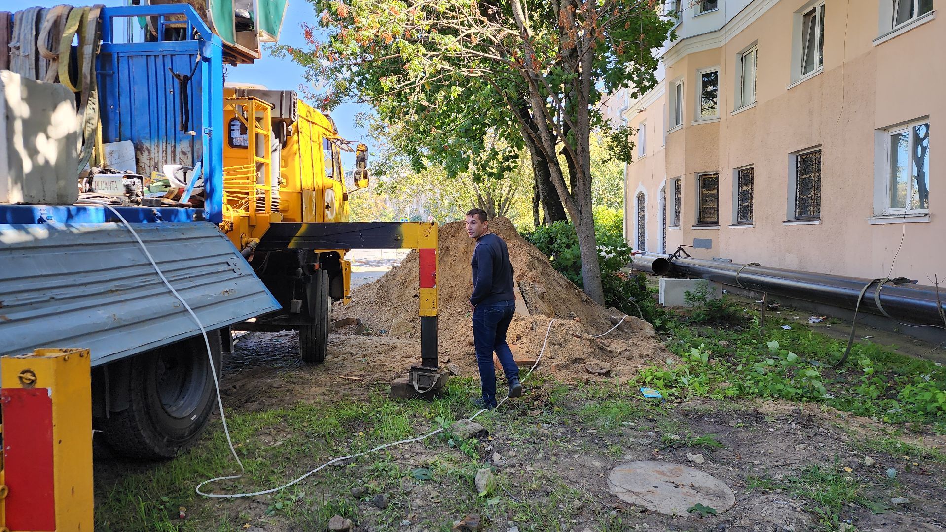 ивантеевка, теплосети, ремонт тепловых сетей, жкх, трубы,