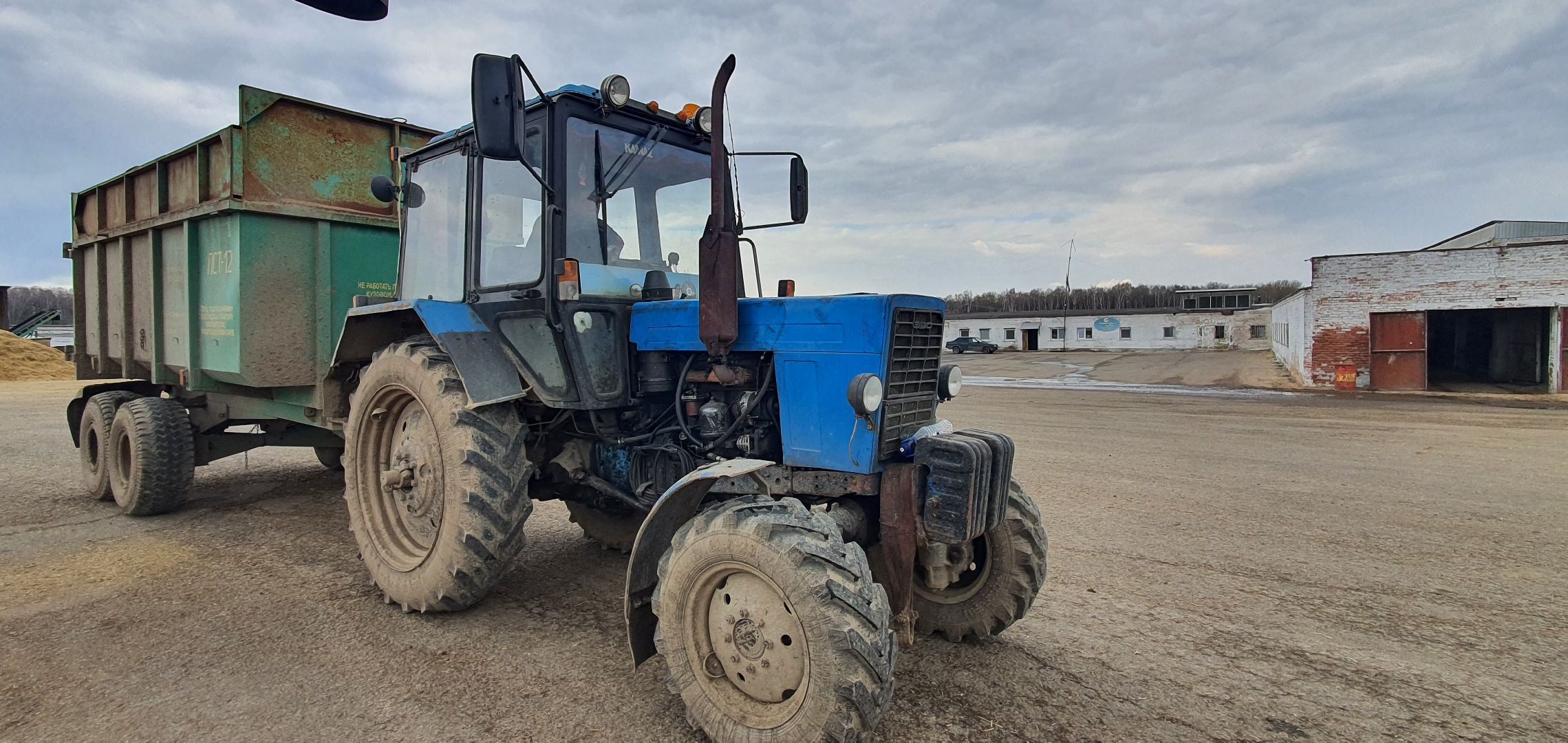 Минсельхоз, племзавод Повадино, новая ферма