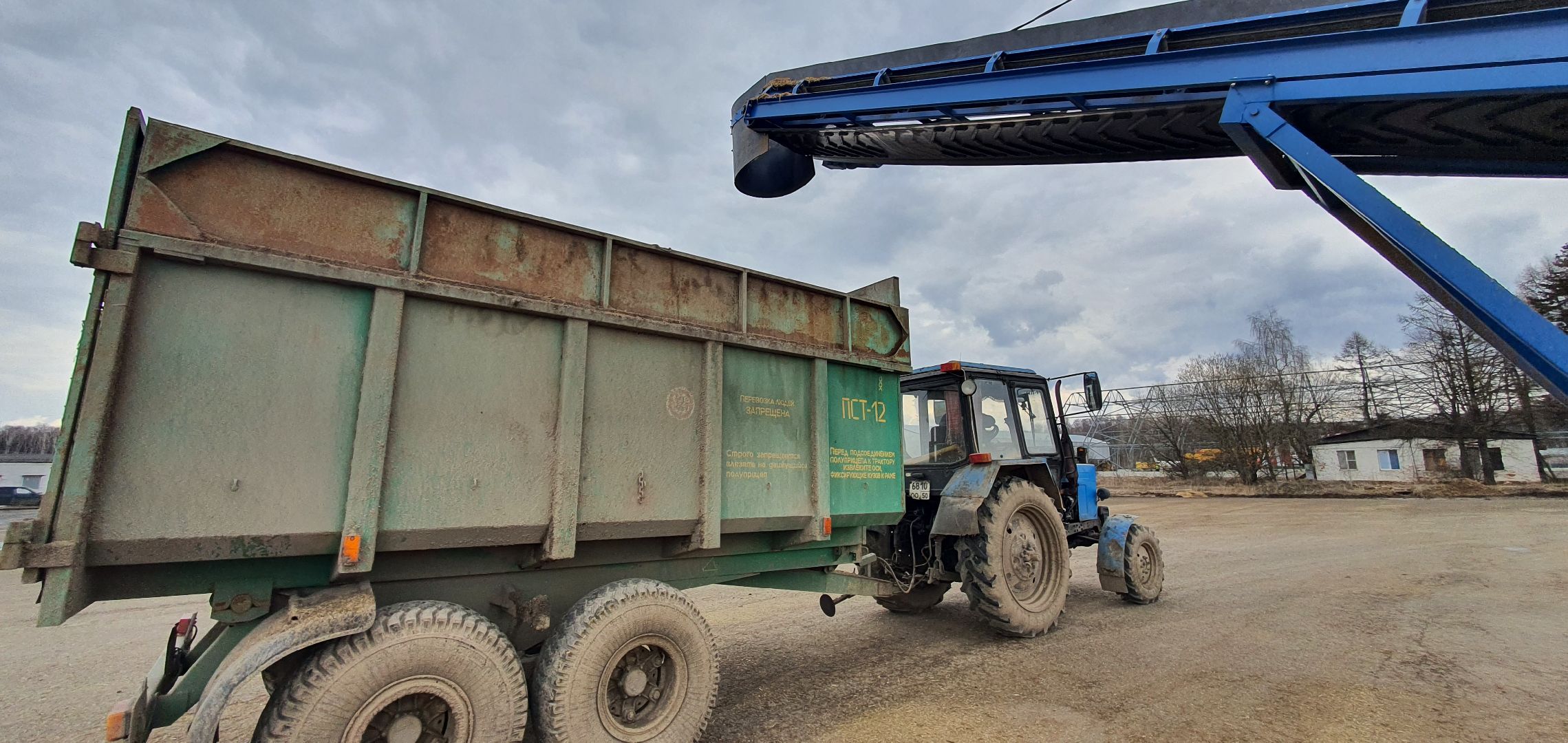 Минсельхоз, племзавод Повадино, новая ферма