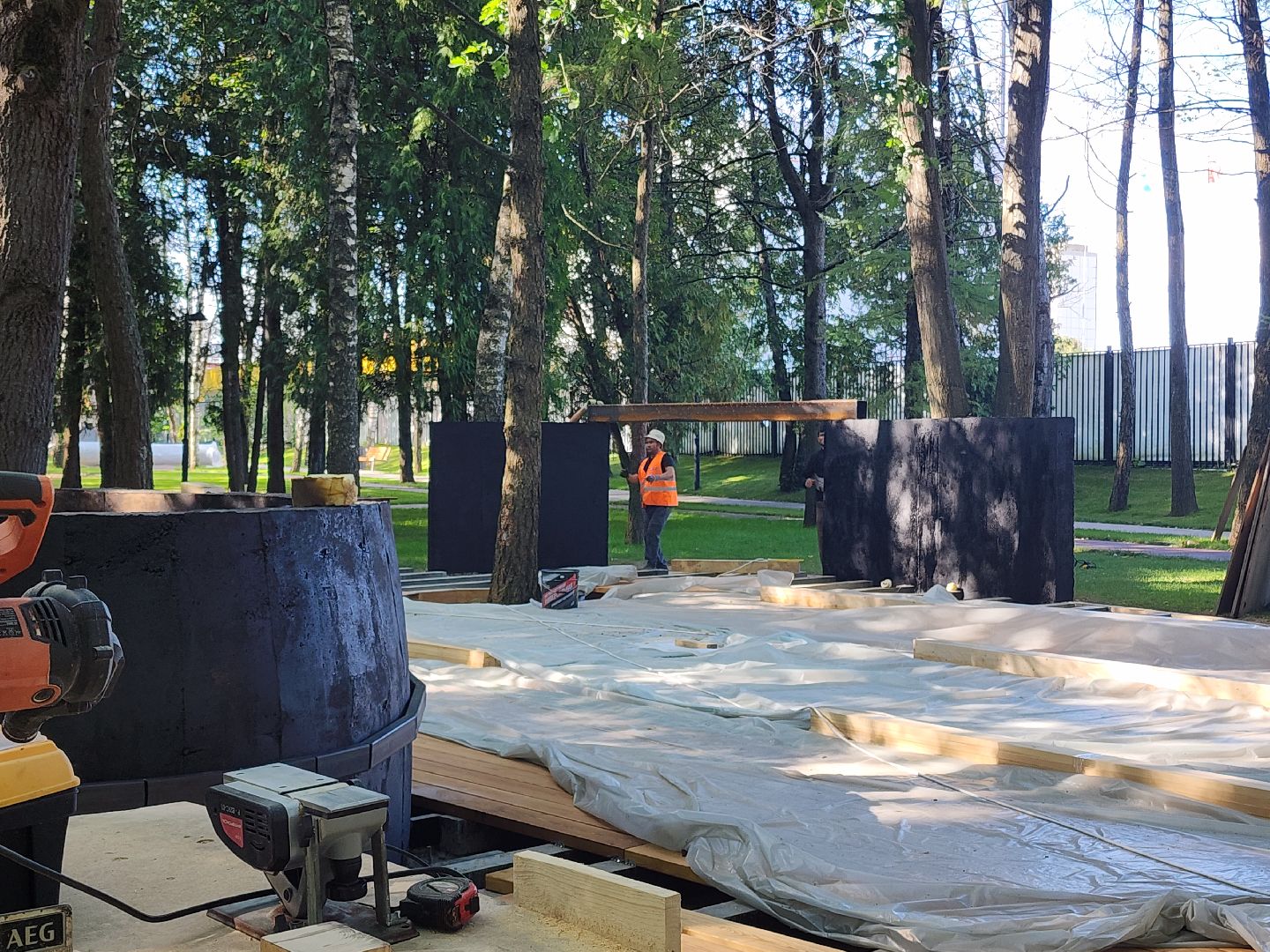 благоустойство, парковая зона, реконструкция парка, городская среда,