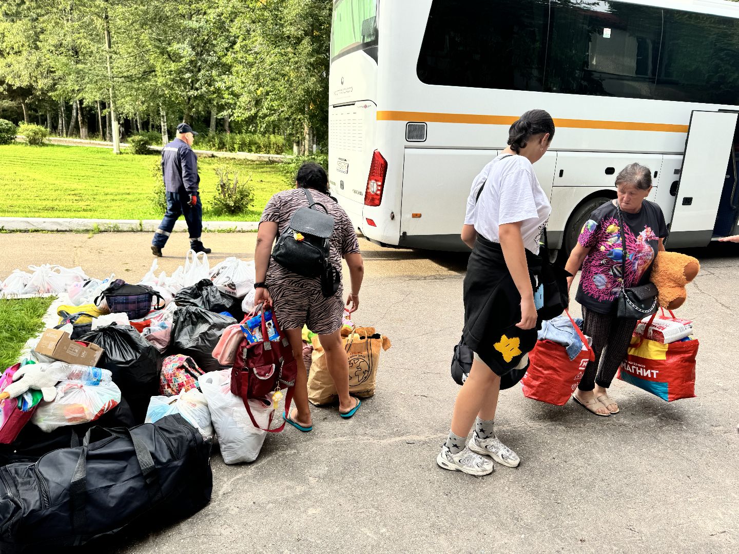 волоколамск, пункт временного размещения, курск, беженцы,
