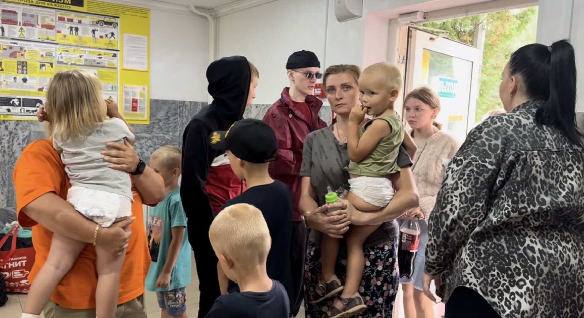 волоколамск, пункт временного размещения, курск, беженцы,