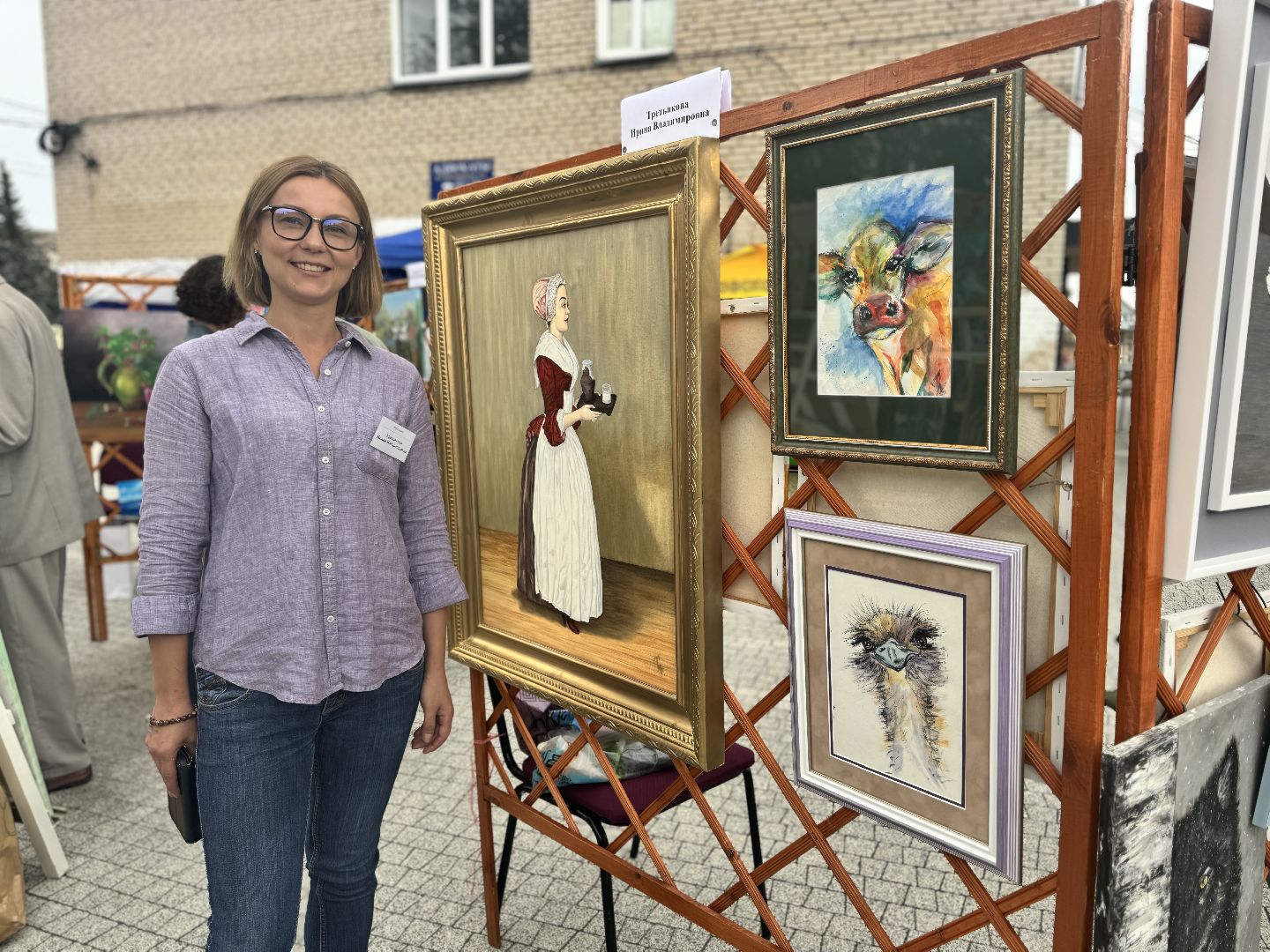 шаховская, вернисаж, вернисаж в честь дня города, день города 2024,