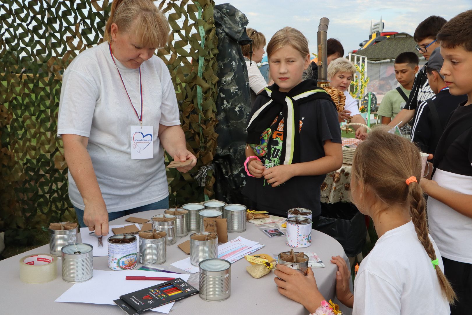 серебряные пруды, 100 лет серебряно-прудскому району, день города 2024, парк серебряный, волонтерский центр, своихнебросаем, помощь фронту,