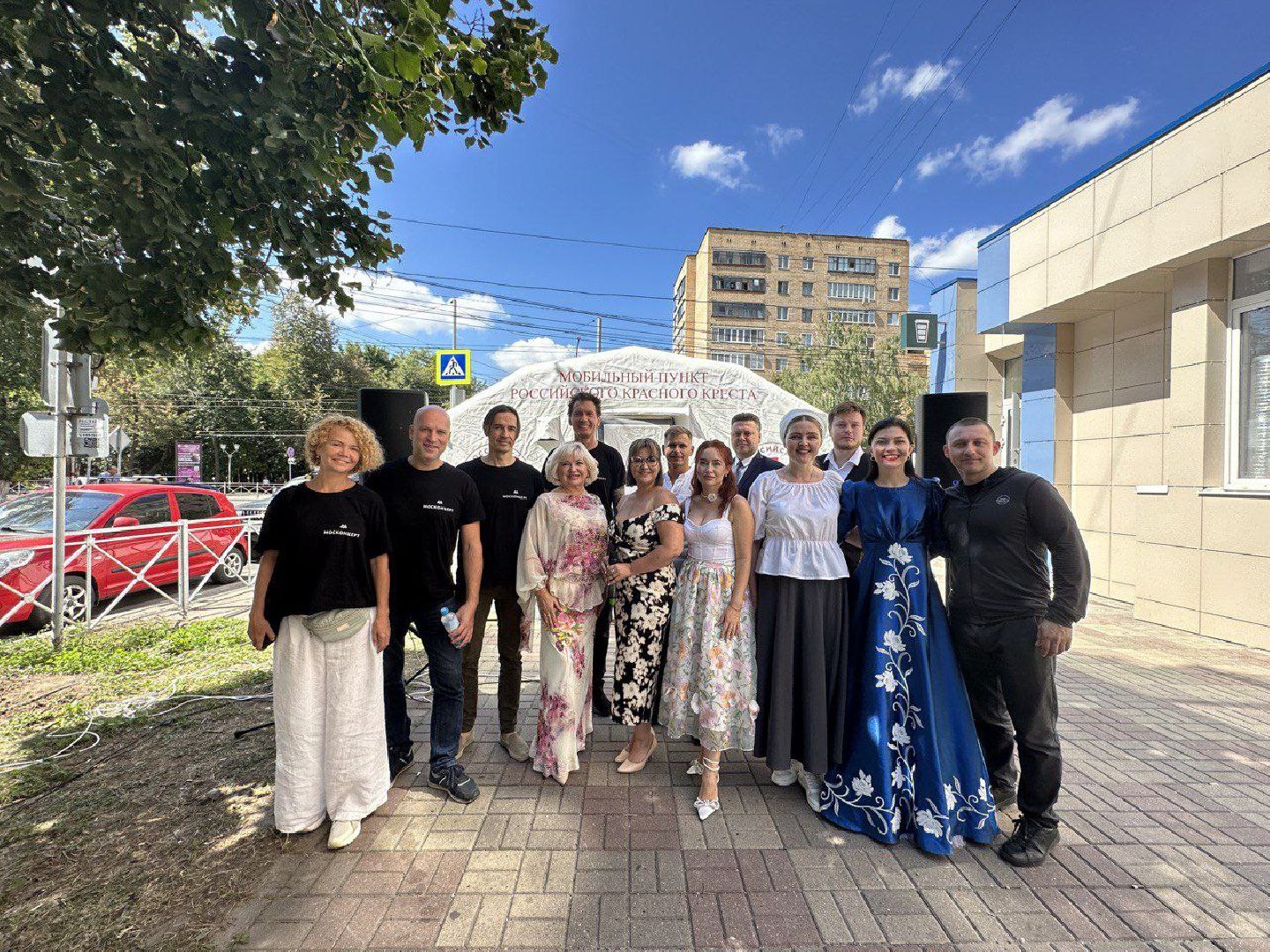 Подольск, Культбригада, Курская область, ПВР, жители курской области,павел быков, подольская филармония,