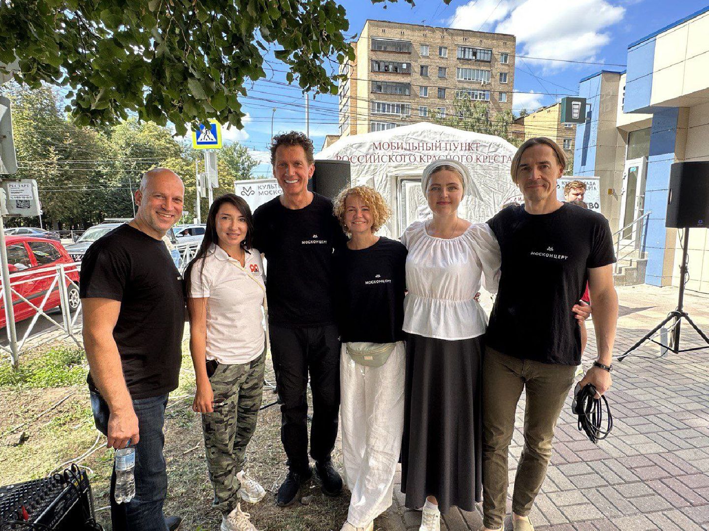 Подольск, Культбригада, Курская область, ПВР, жители курской области,павел быков, подольская филармония,