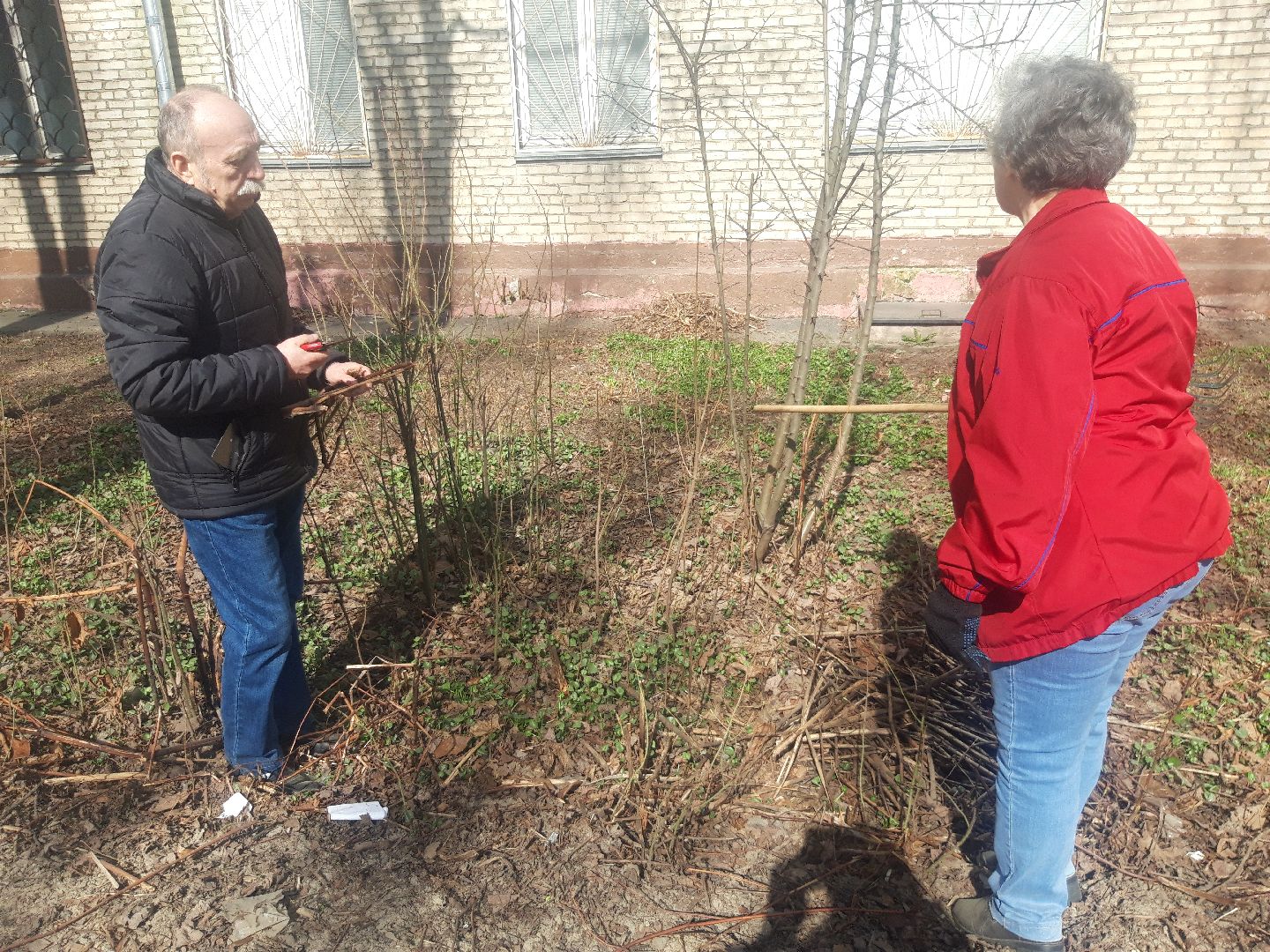 пенсионеры, доброе дело,