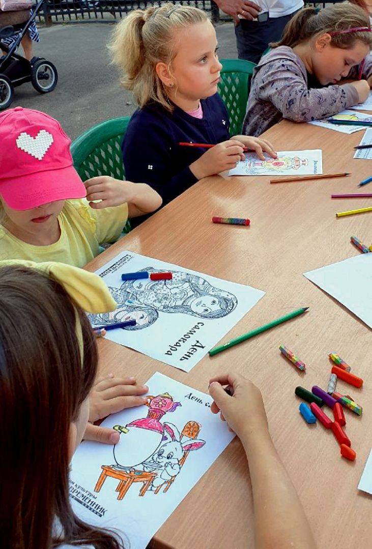 пушкино, поселок, самовар, русские традиции, дети, дом культуры,