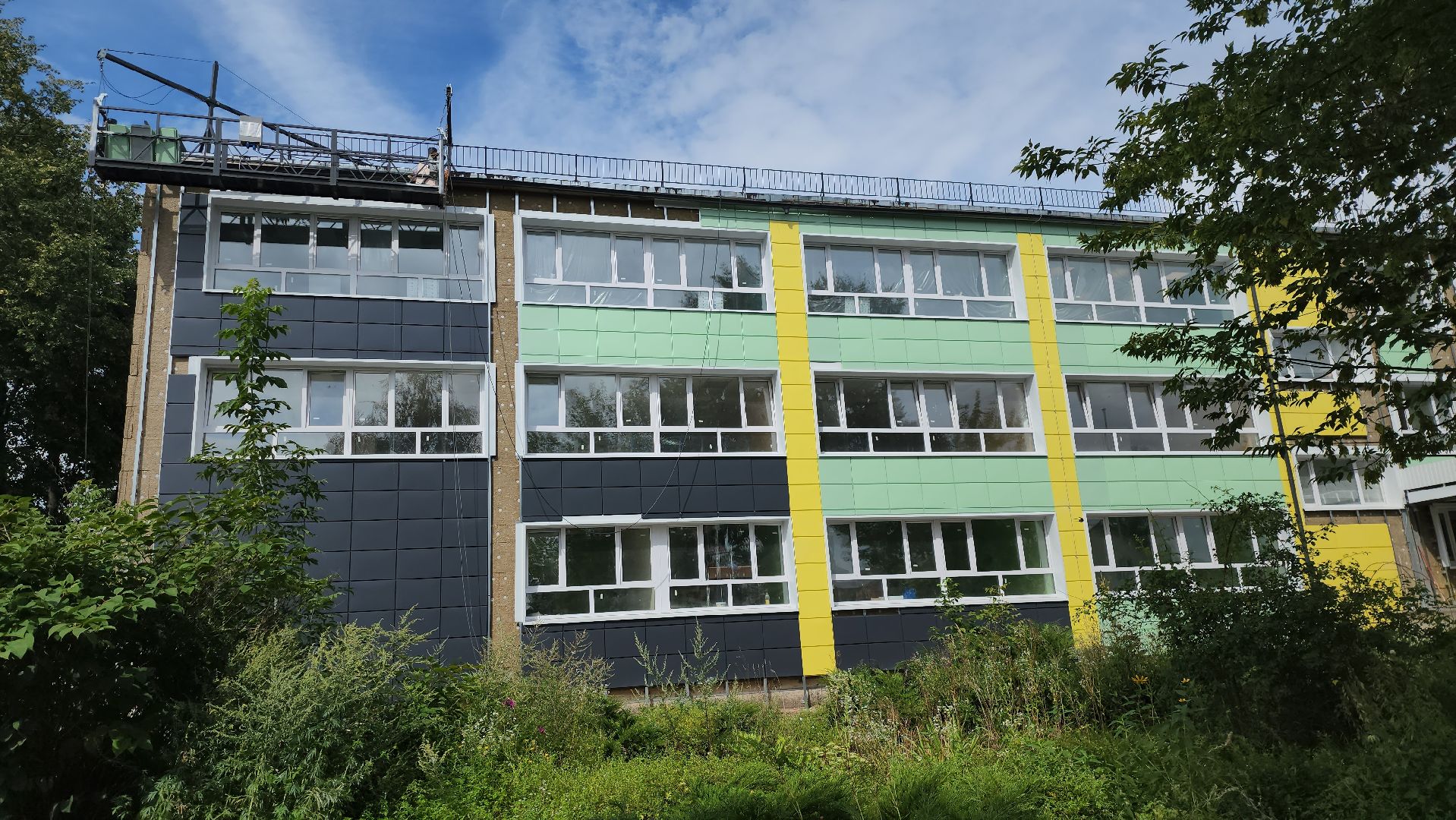 серпухов, подмосковье, капремонт школы,