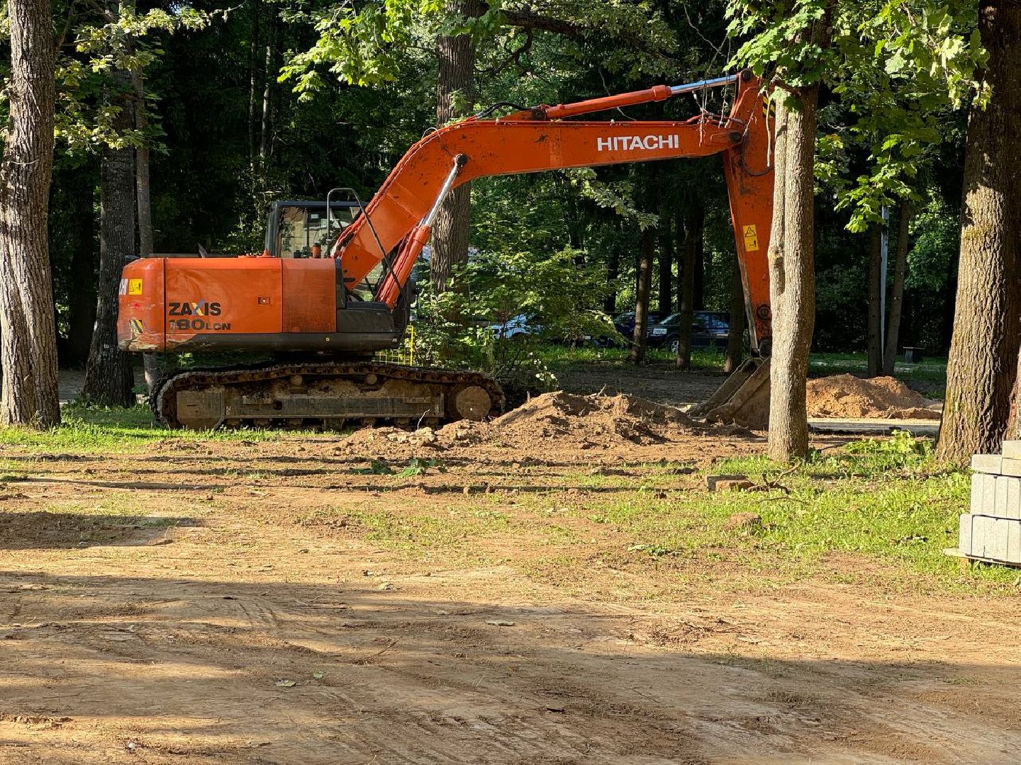 бригада, городской округ восход, асфальт, парковки, благоустроенная территория,