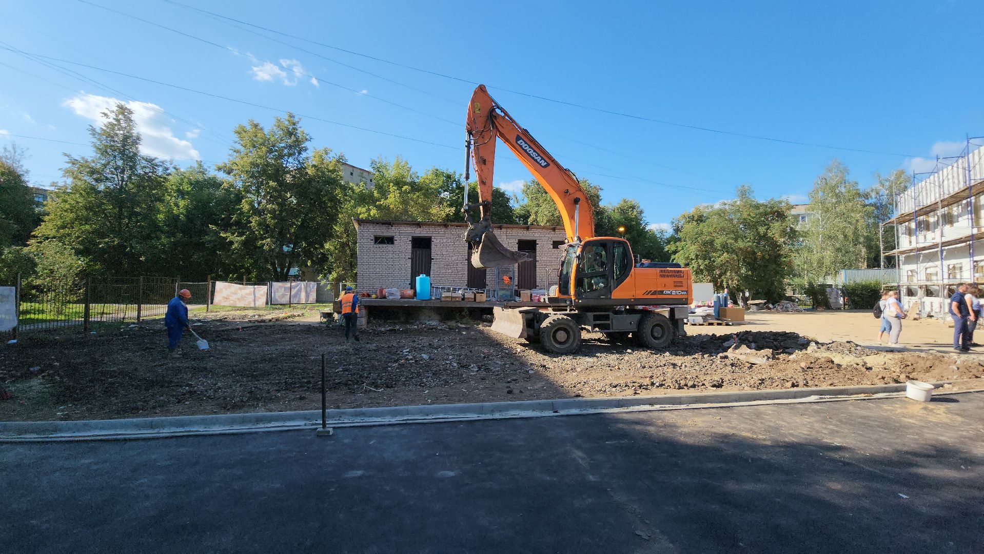 кашира, ожерелье, капитальный ремонт, детский сад, школа 10,